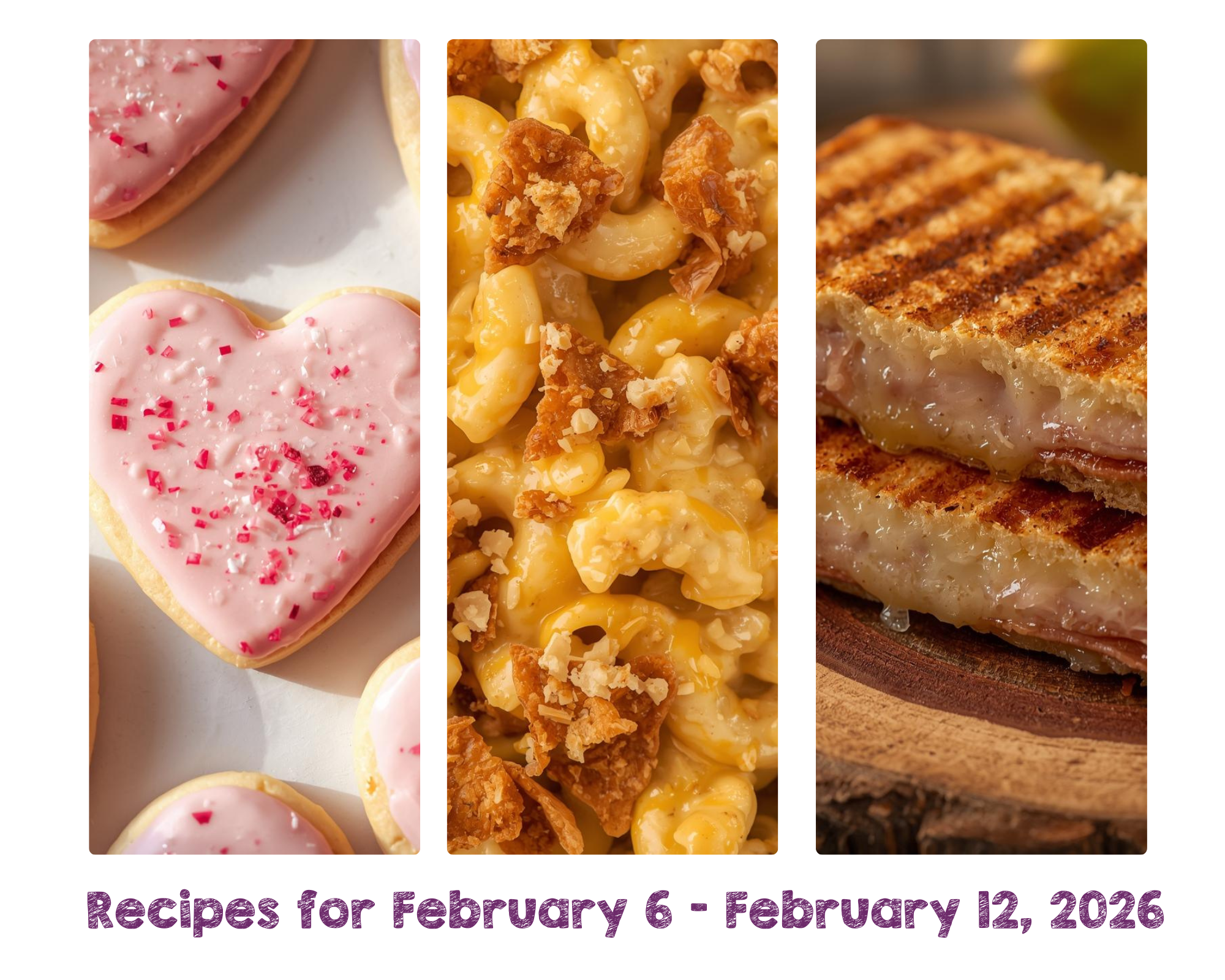 Recipes for February 6 - February 12, 2026 