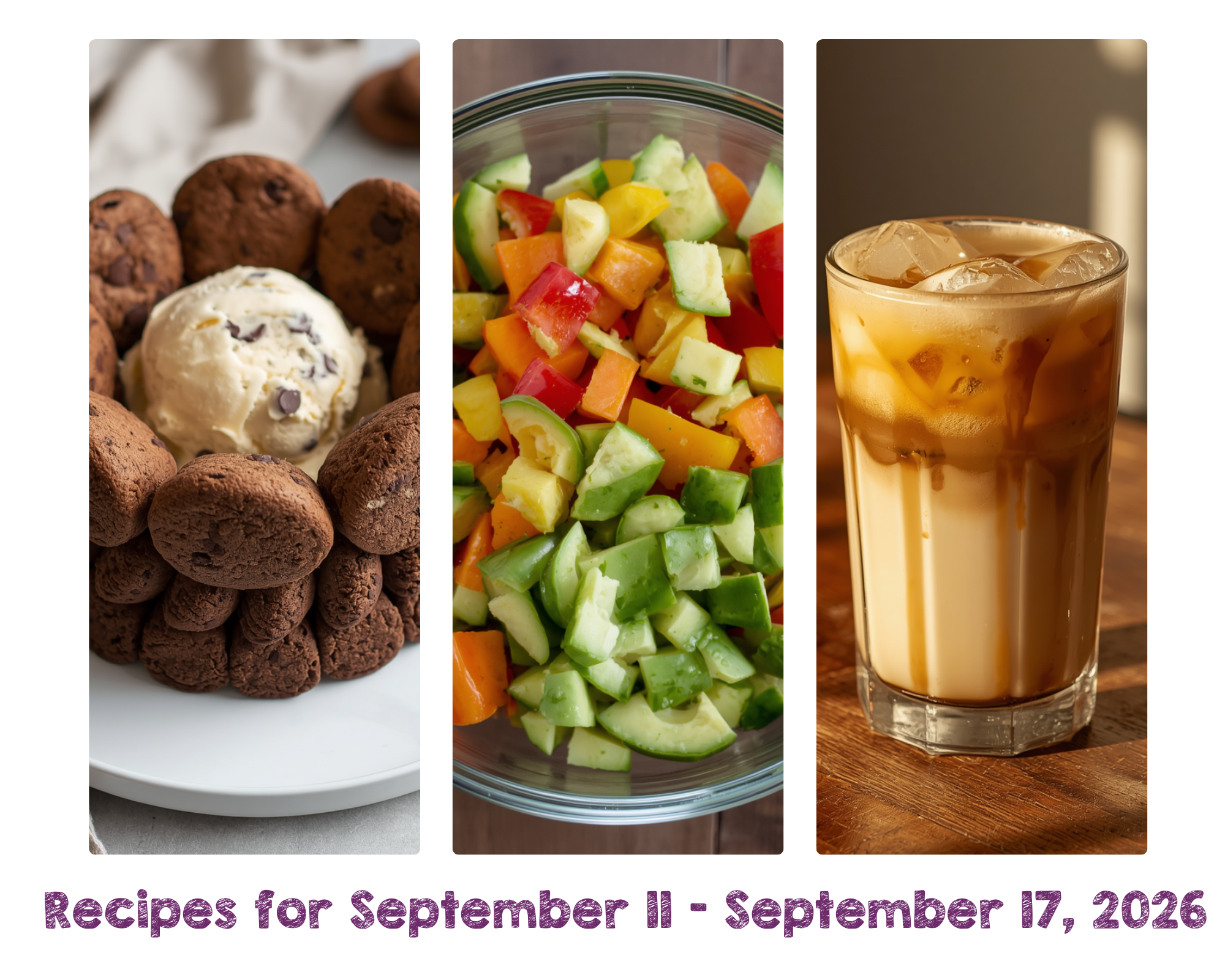 Recipes for September 11-17, 2026