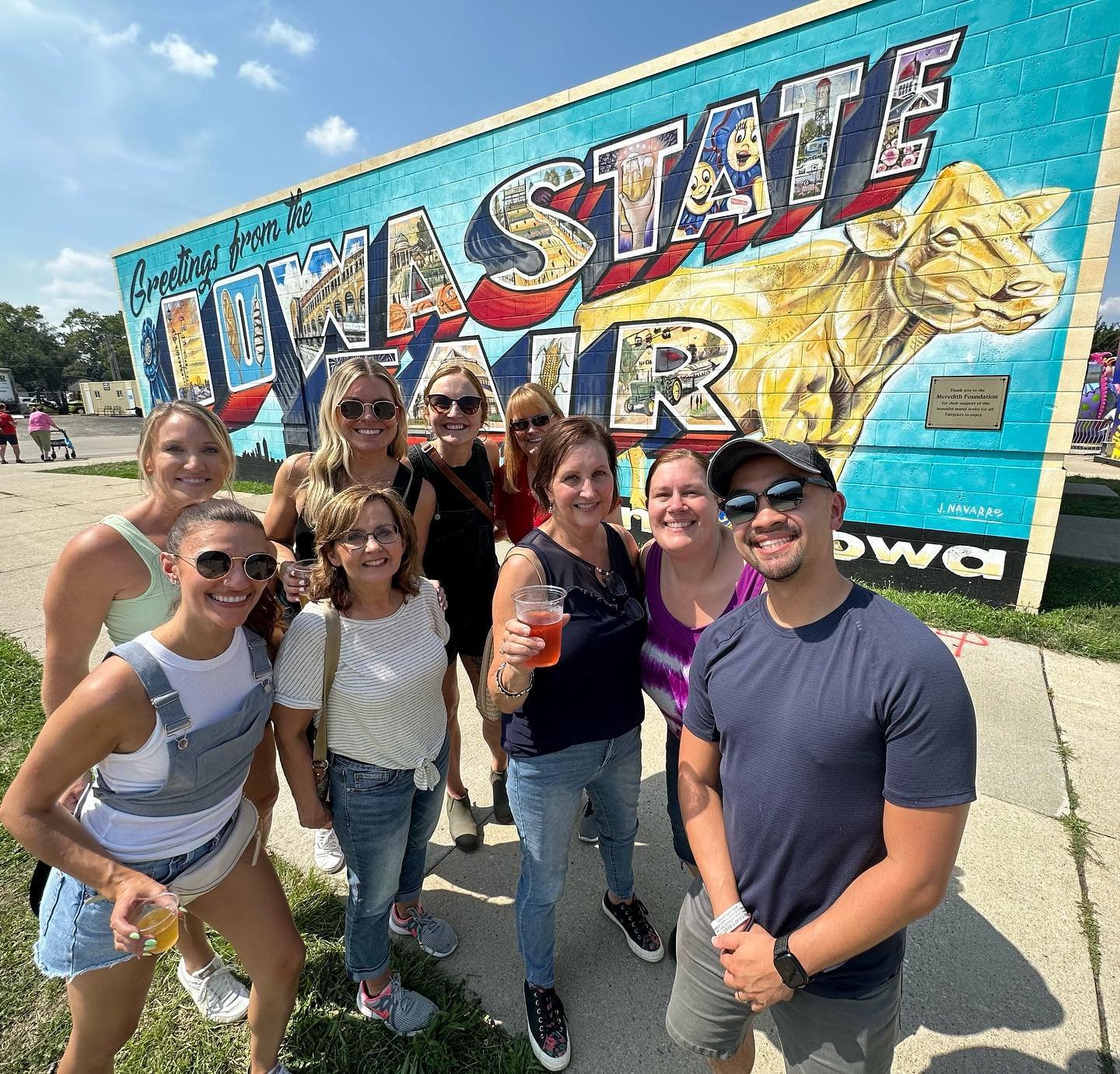 Our team took a break from dentistry yesterday and enjoyed an afternoon at the Iowa State Fair! 🎡🍭🌭🍪🐮 It&rsquo;s always fun spending time together outside the office&hellip;especially when it involves fried food on a stick and a giant slide! 😁 