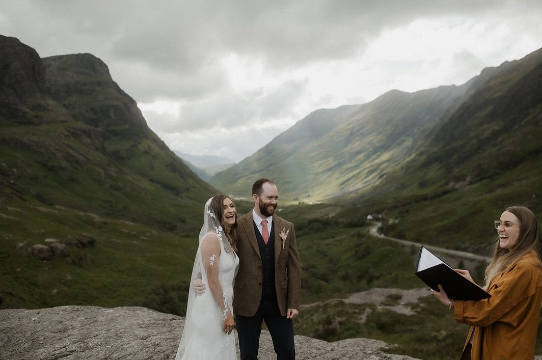 These two babes came all from the way from Galveston, Texas to elope in the wilds of Scotland this Summer.

So I wore my @ganni cowboy boots for the occasion. 🤠 

The most insane backdrop to declare your love for one another&hellip; and just look at