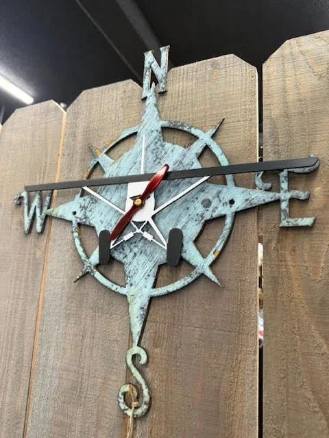 Compass Rose with Small Plane