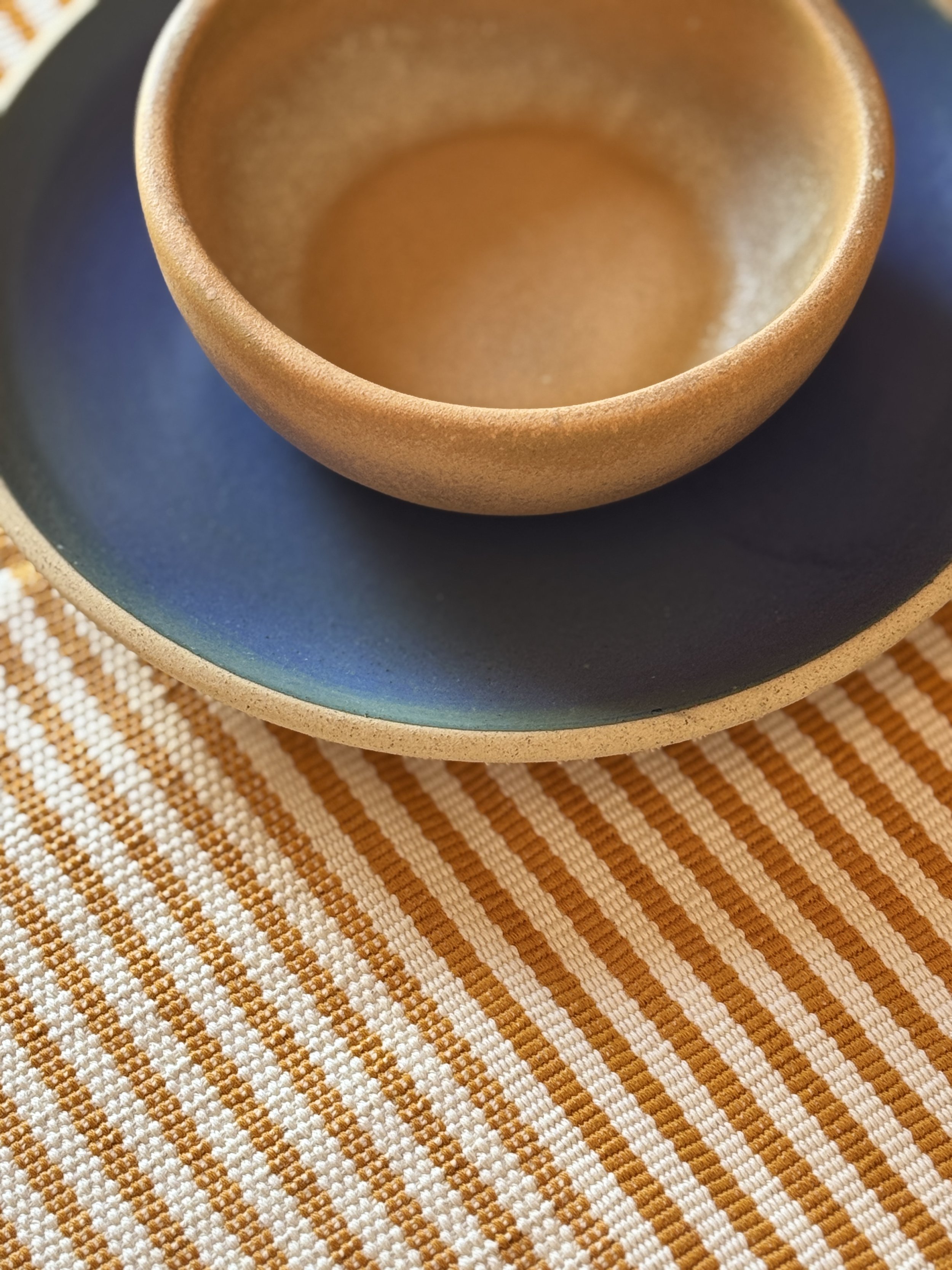 Striped Cotton Placemat, set