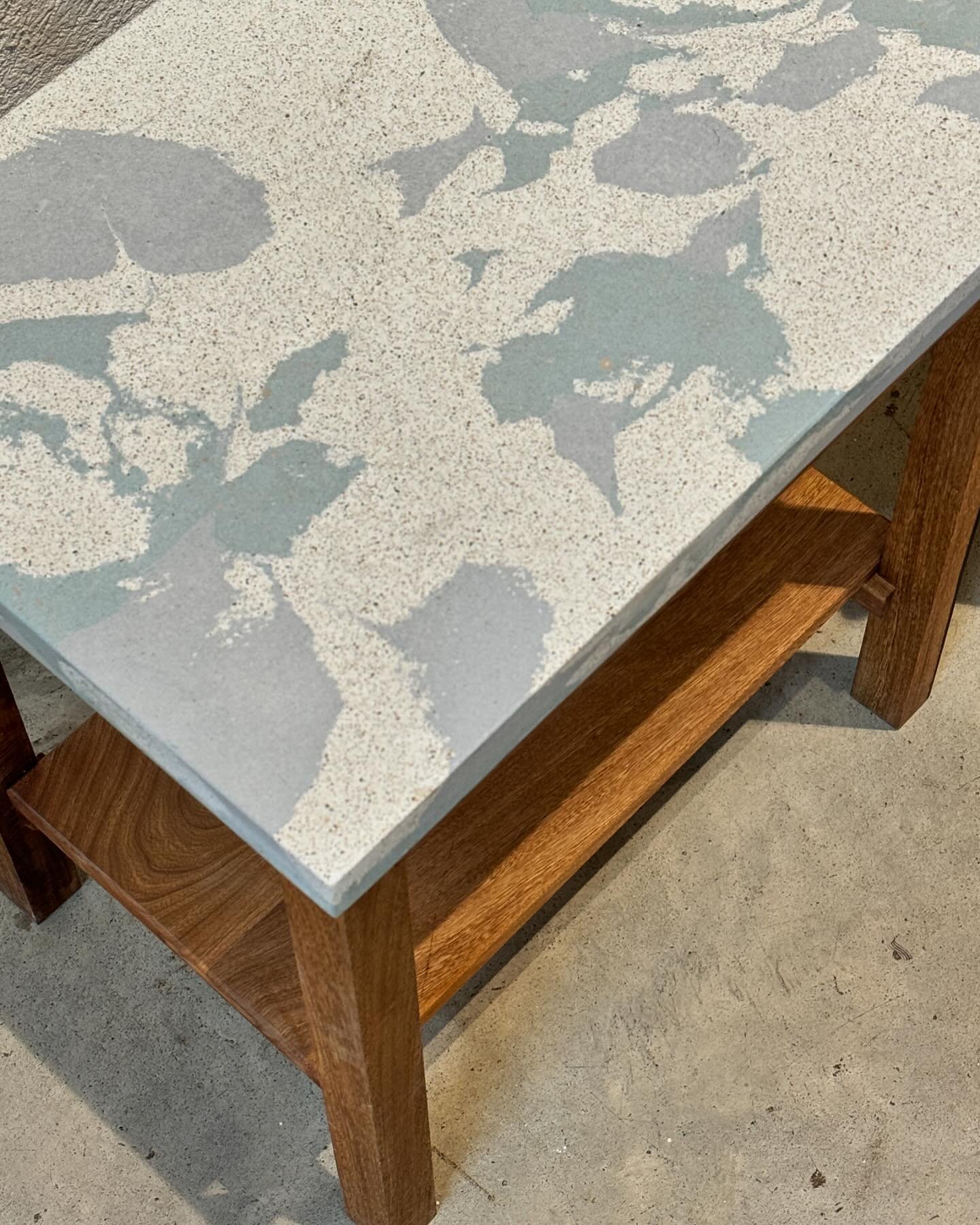 Made in Baja Nightstands, on display and for sale through May at our pop-up @thecoopbaja at Oystera in Todos Santos. Sold in pairs, made of rosa morada in Pescadero and terrazzo in Tijuana, the energy of lifelong friends imbues your home with the bes