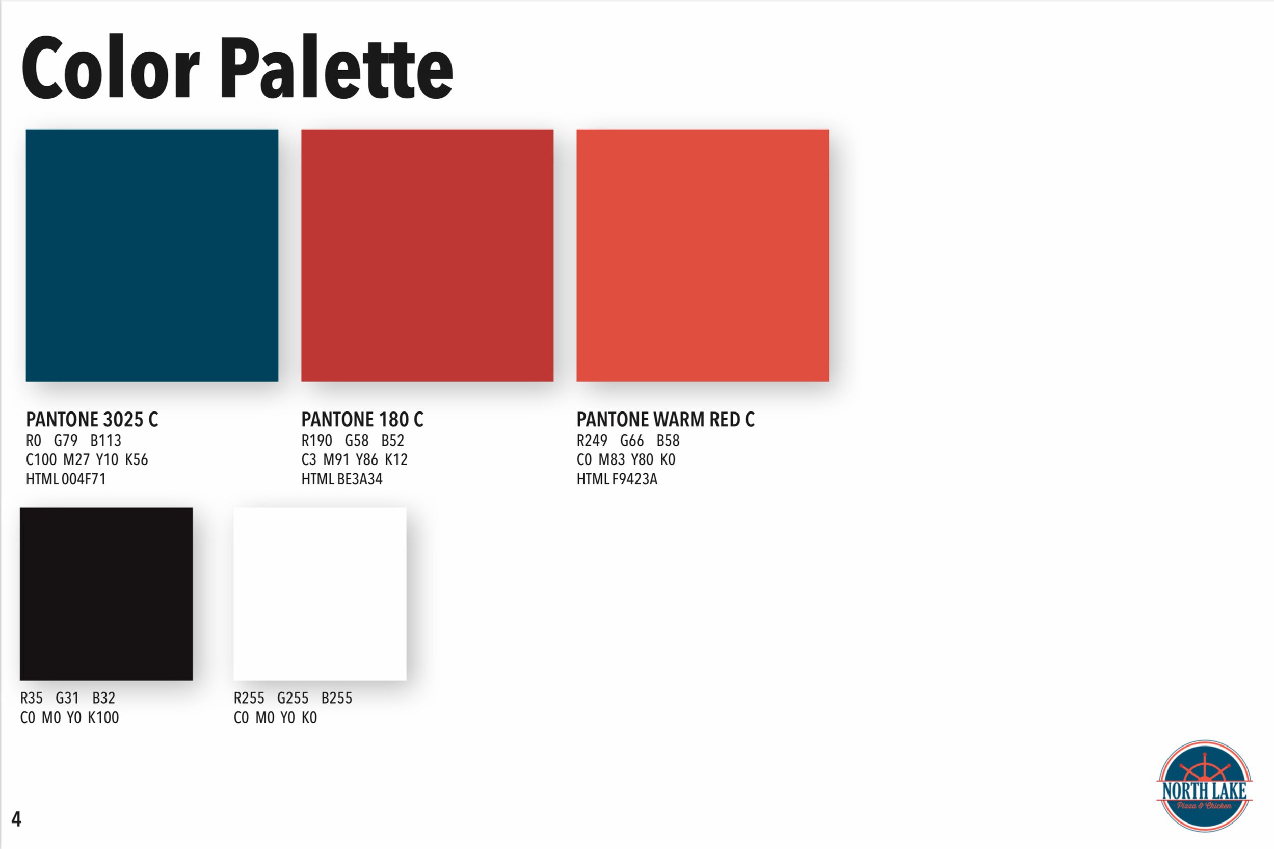 Final brand color choices.