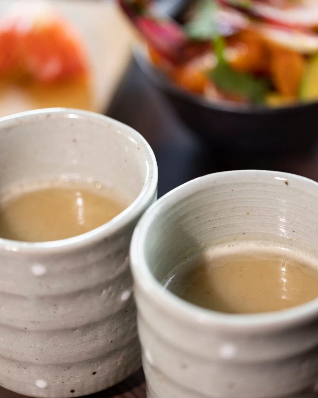 Crafted to perfection by @whiterosemiso, our Farro Miso Soup is the perfect cup of comfort to carry you through chilly days.❤️