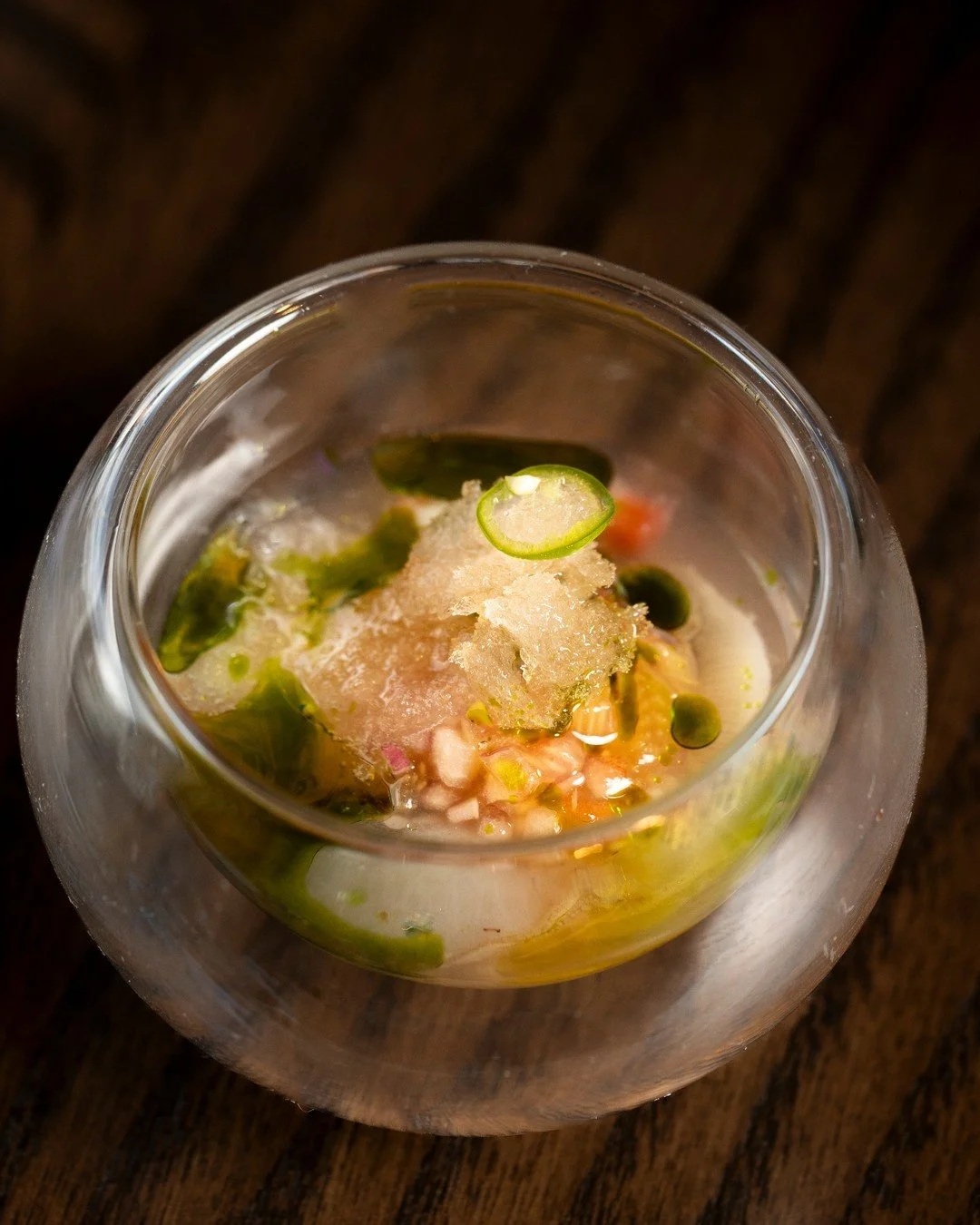 Kick off your evening at Rosella with a burst of flavor ✨ Our Oyster Shooters bring together fish sauce granita, mango, and seasonal jam for the perfect first sip.

Click the link in bio to view menus and make a reservation from 5:00-9:00PM.

📸: @he