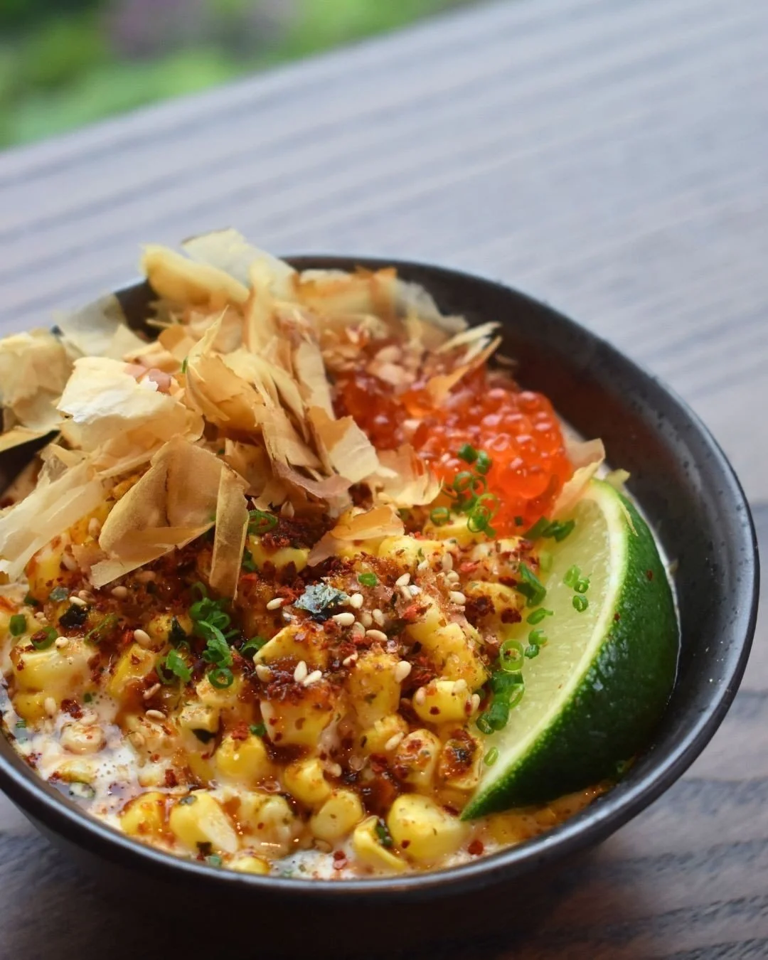 Our Japanese Street Corn is creamy, zesty, and worth the repeat order. 🌶️🍋&zwj;🟩