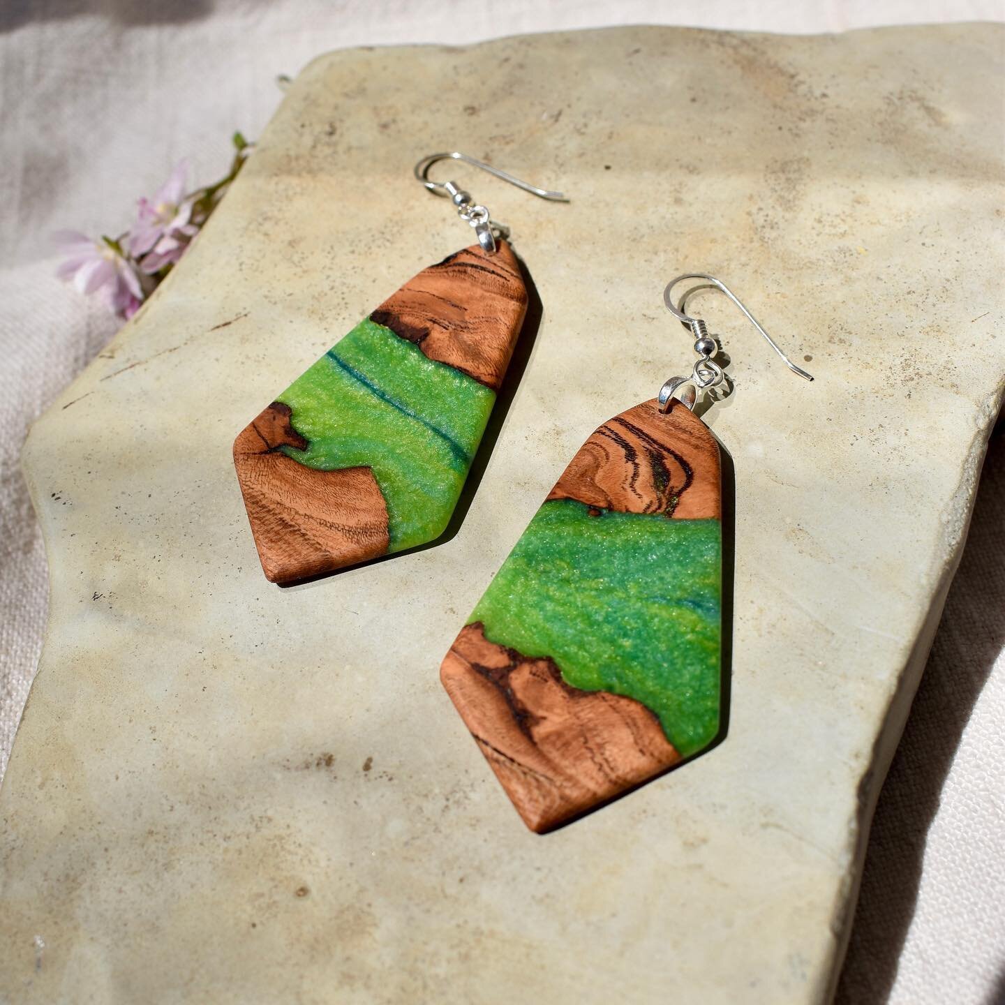 A few earrings from the Atlas Series are now available on the website. More coming later this month!

#silvaticadesigns #forestfriendlyfashion #blackcherrywood #woodjewelry #handmadejewelry #woodenearrings #ohioartist