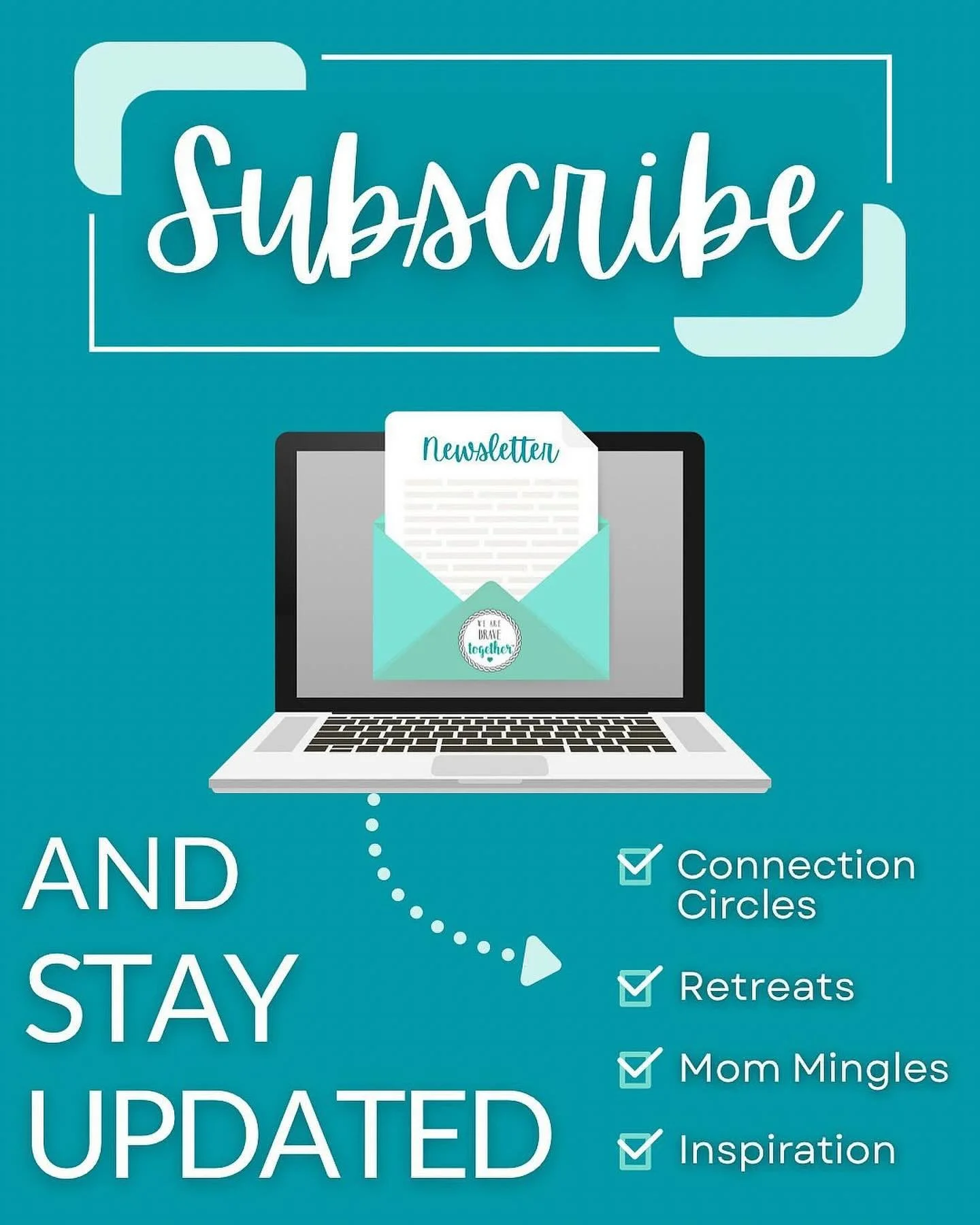 Stay connected and supported with our We Are Brave Together newsletter! 💙 

Every second and fourth Tuesday. Each newsletter brings inspiration, updates on support groups and retreats, and resources to your inbox.

Join our community of caregiving m