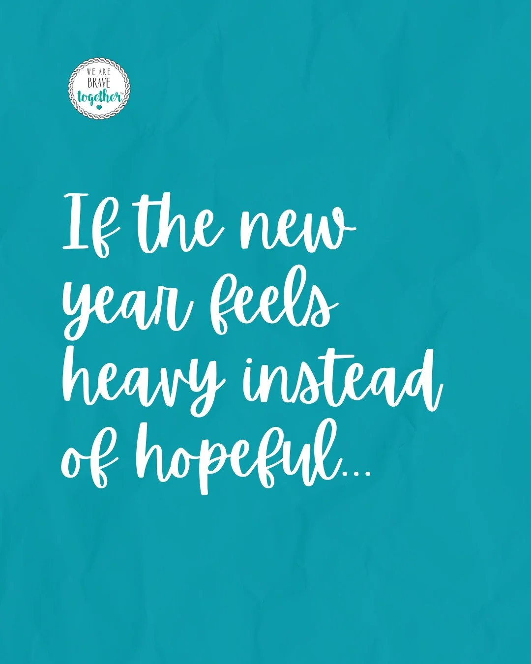 If the new year feels heavy instead of hopeful, you&rsquo;re not doing it wrong.

Caregiving doesn&rsquo;t come with fresh starts or clean slates. It comes with showing up, again and again, often while holding more than anyone sees.

You don&rsquo;t 