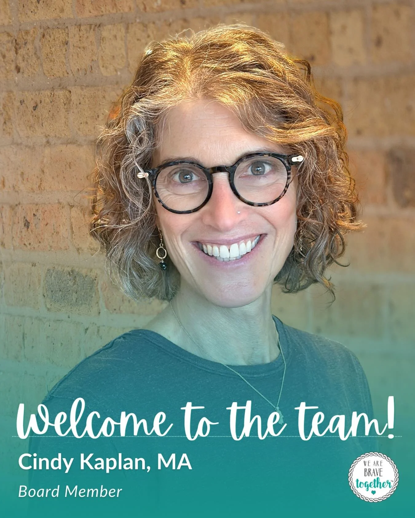 The Board of We Are Brave Together is thrilled to welcome a new member to our team!

Cindy Kaplan&nbsp;is a parent and family coach with over 20 years of experience specializing in Conscious Parenting and Spiritual Psychology. She helps individuals a