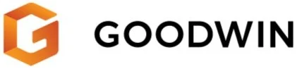Goodwin logo with an orange hexagon icon.