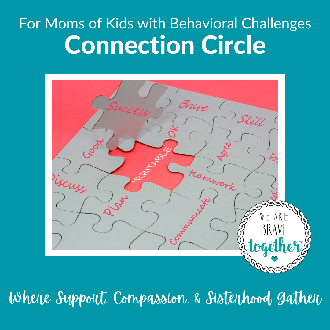 Connection Circle for Moms of Kids with Behavioral Challenges 7/17/26 *VIRTUAL*