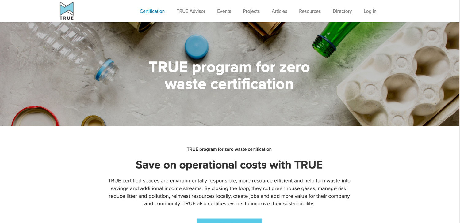 True Program CSMM Partners with GBCI to Advance Zero-Waste Strategies in New York ...