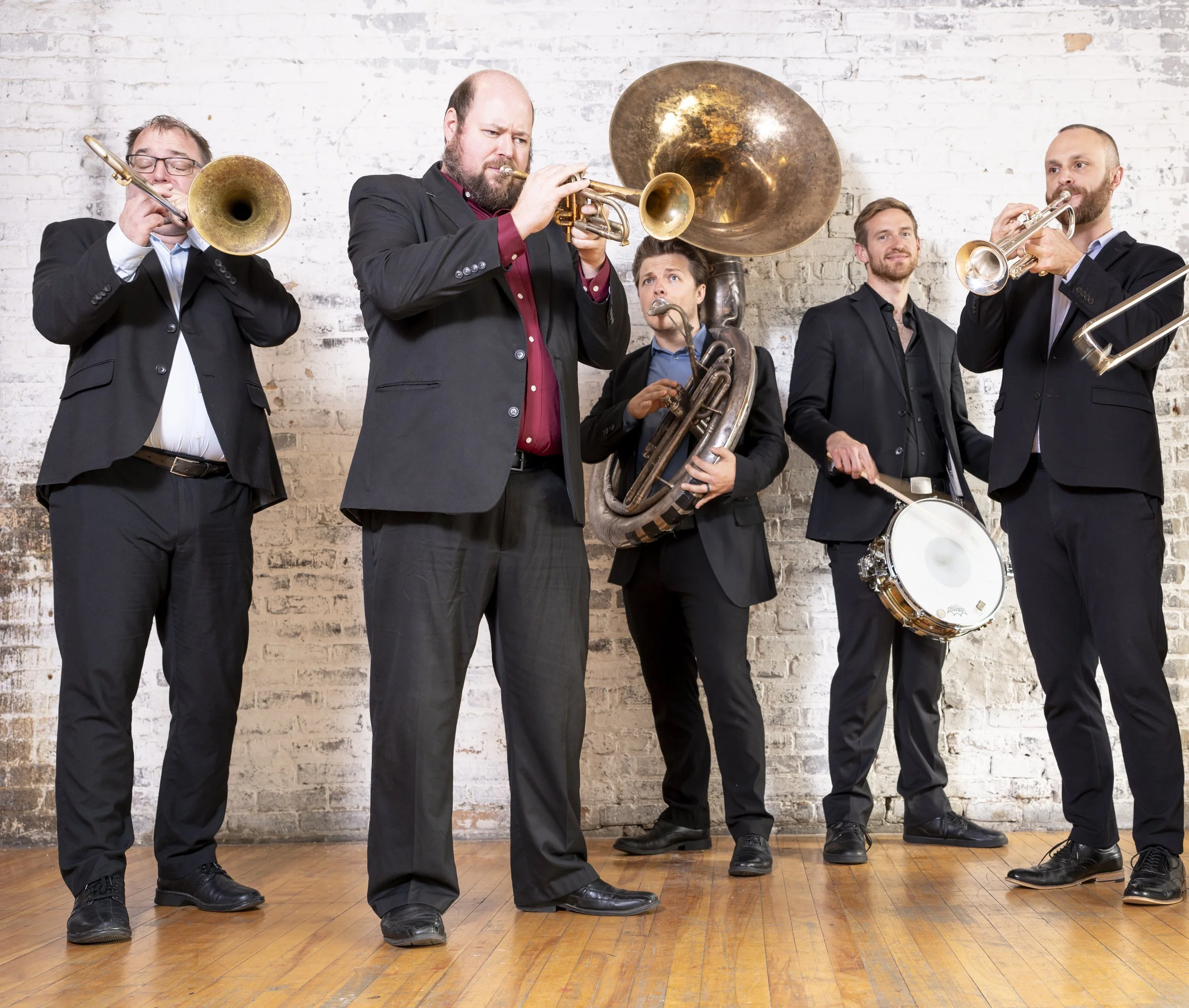 Funky Spuds Brass Band at Pimentos