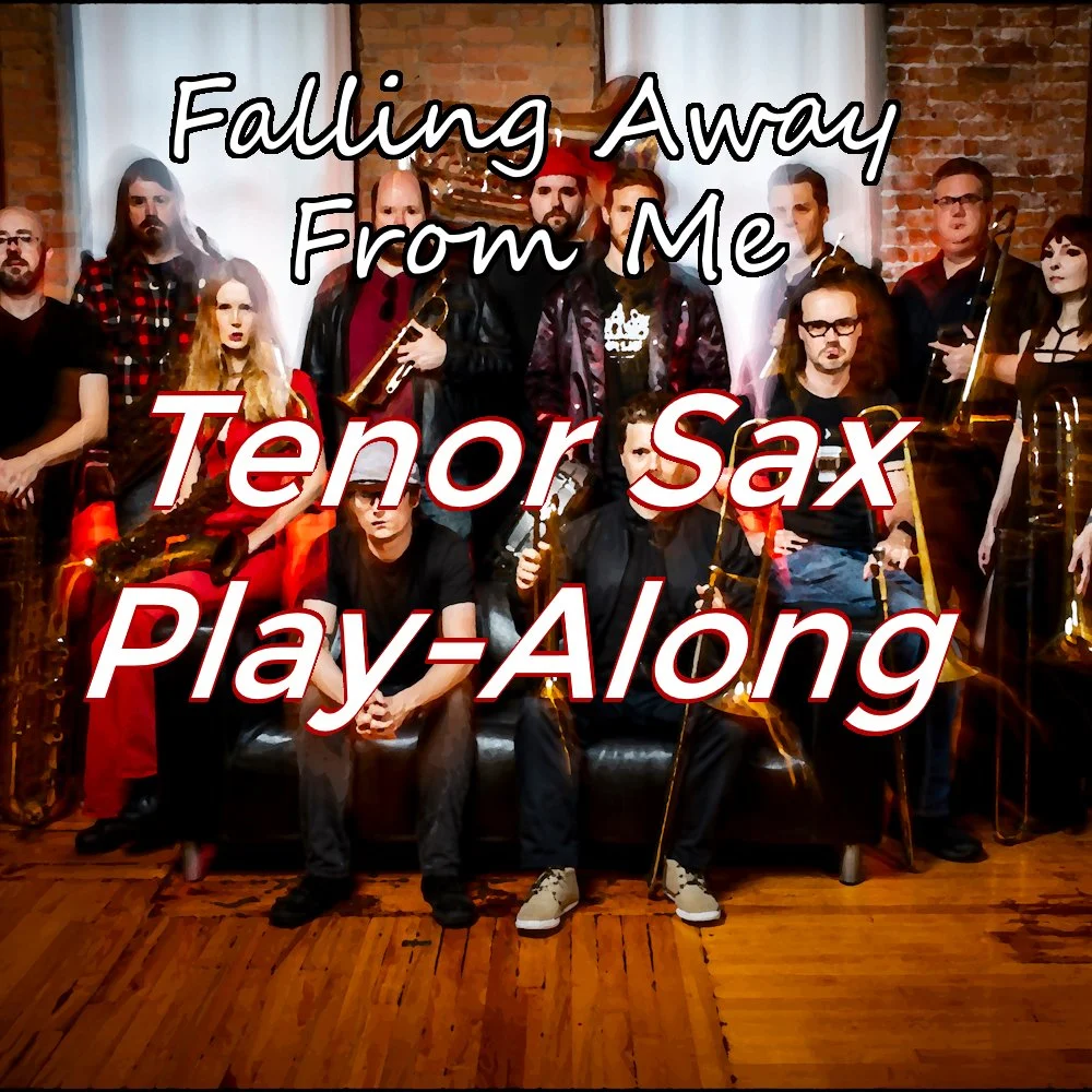 Falling Away From Me Tenor Sax Play-Along