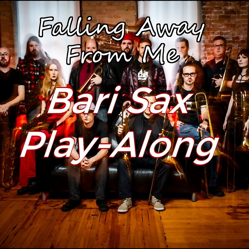 Falling Away From Me Bari Sax Play-Along