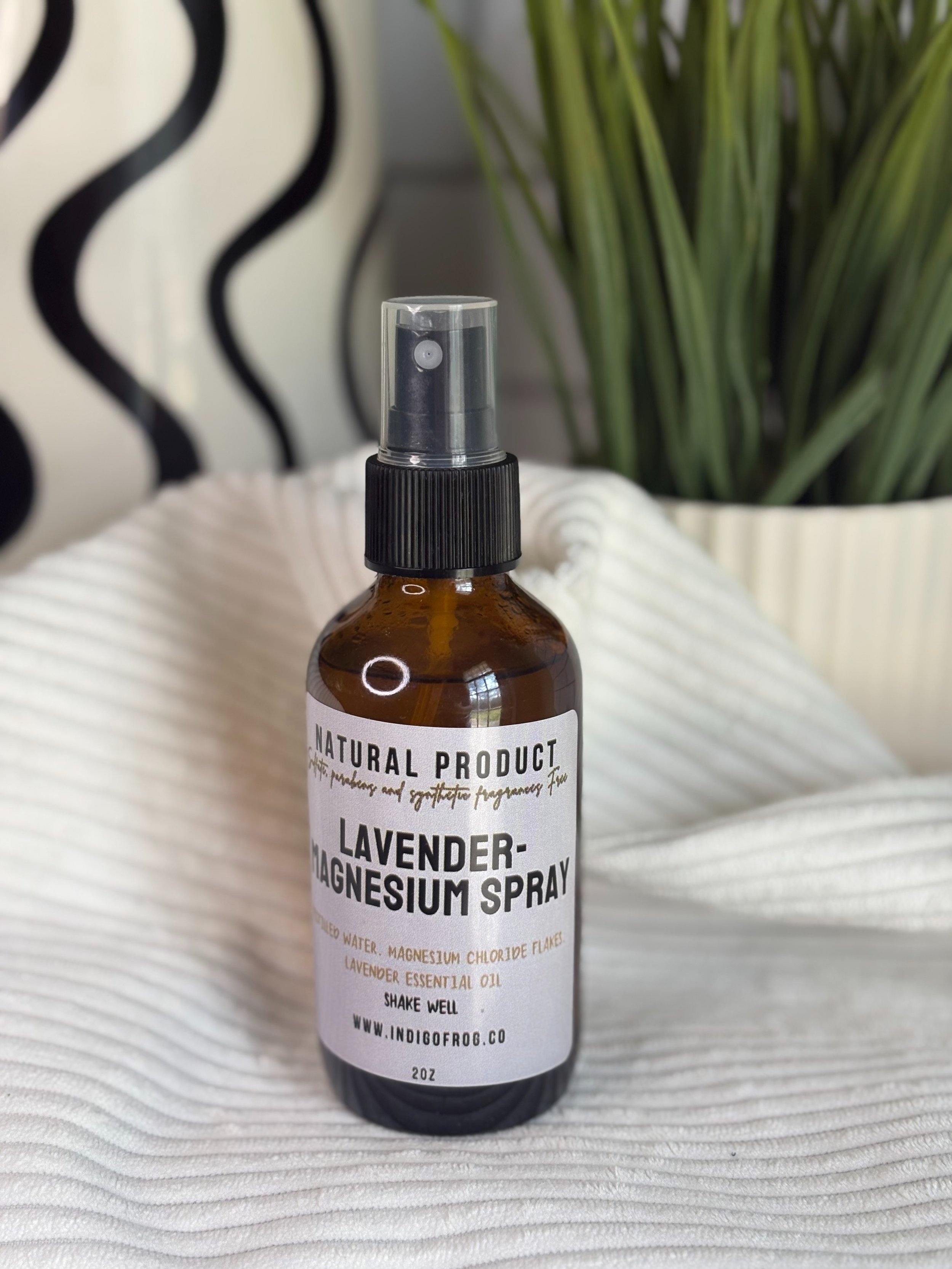 Lavender Magnesium Spray.