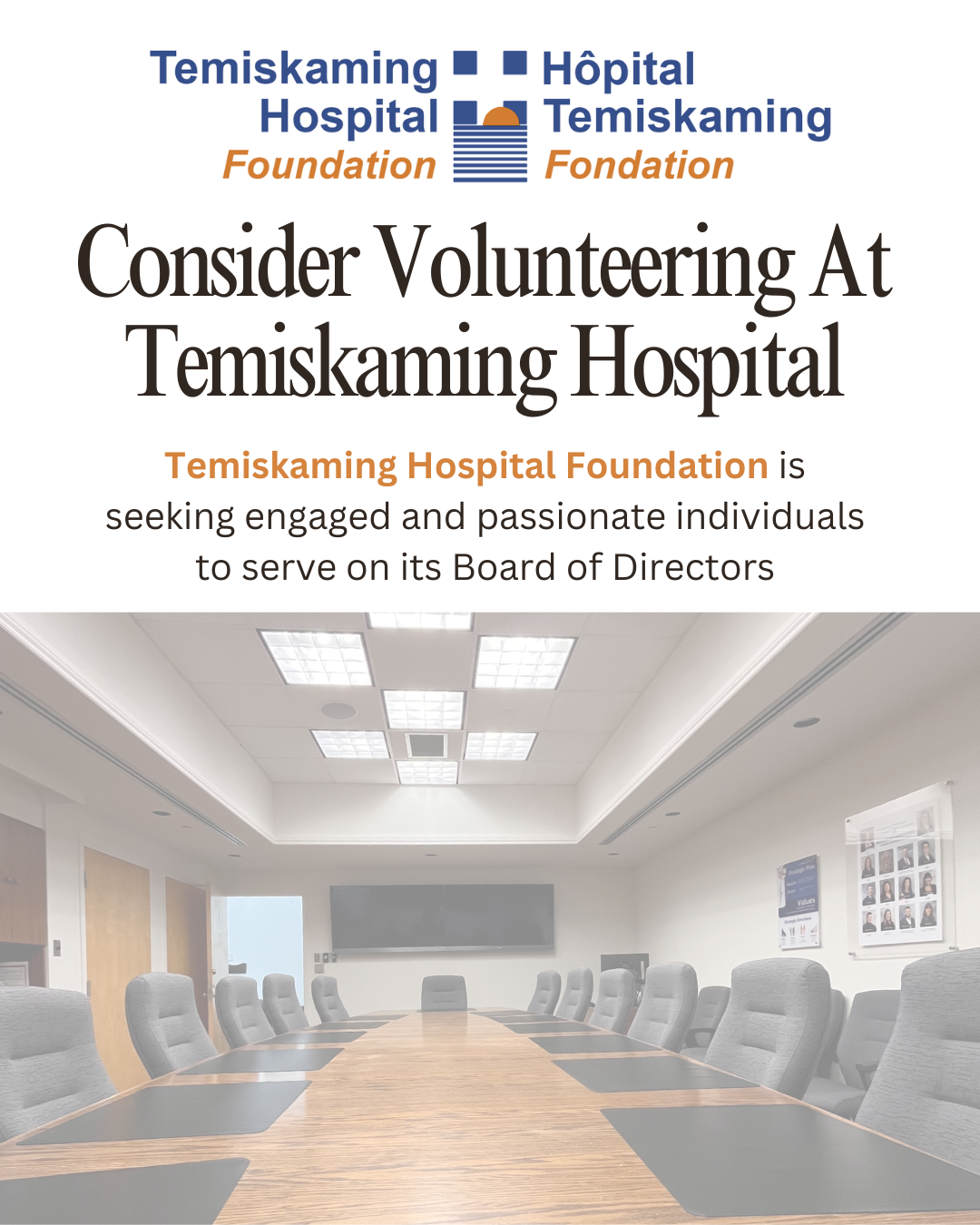 We're Looking for a New Board Member!