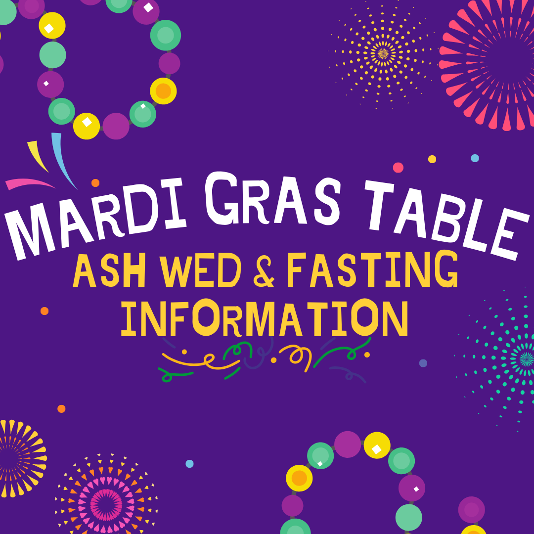 Mardi Gras Table