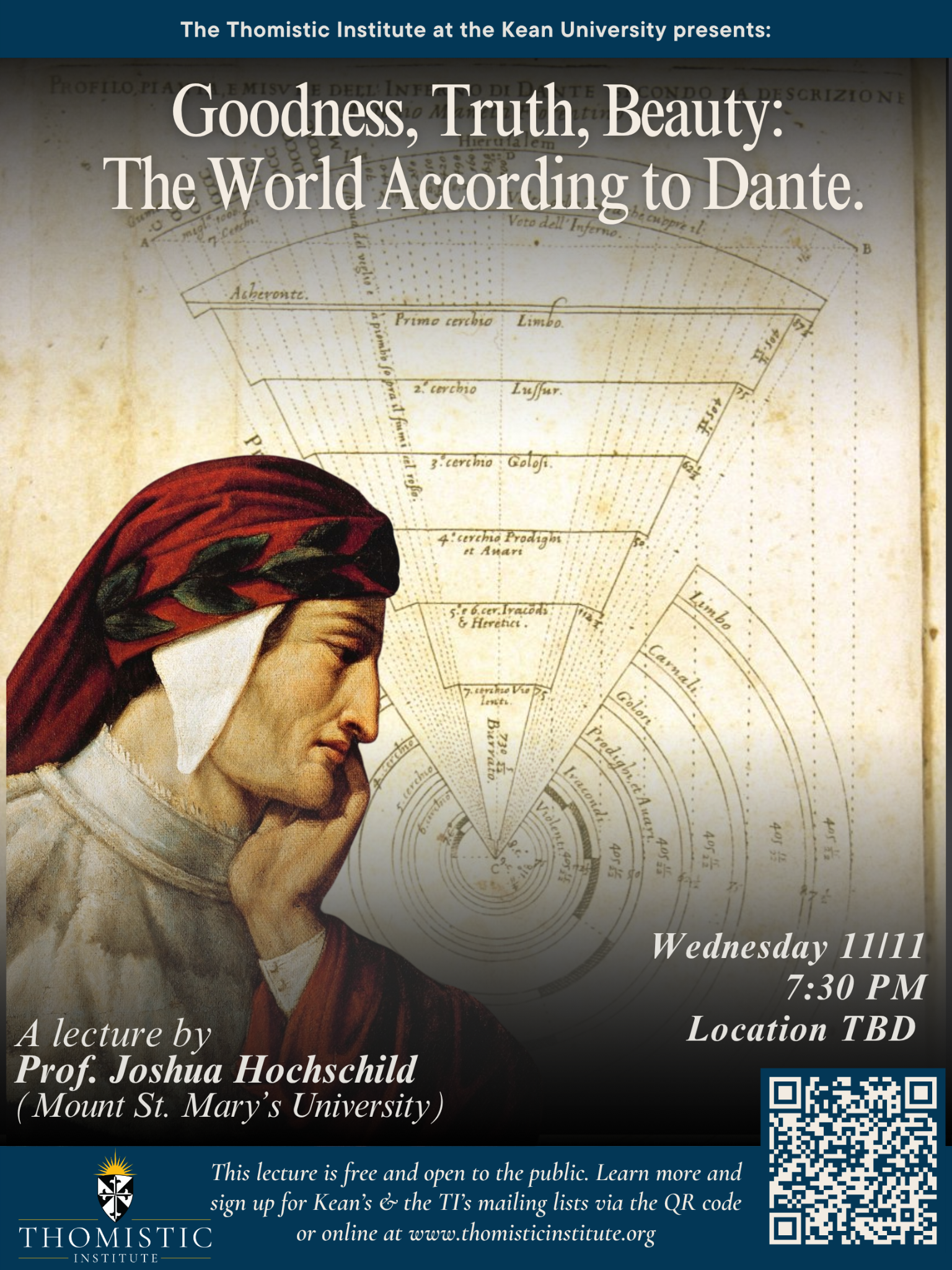 Thomistic Institute: “Goodness, Truth, Beauty: The World According to Dante” with Prof. Hochschild