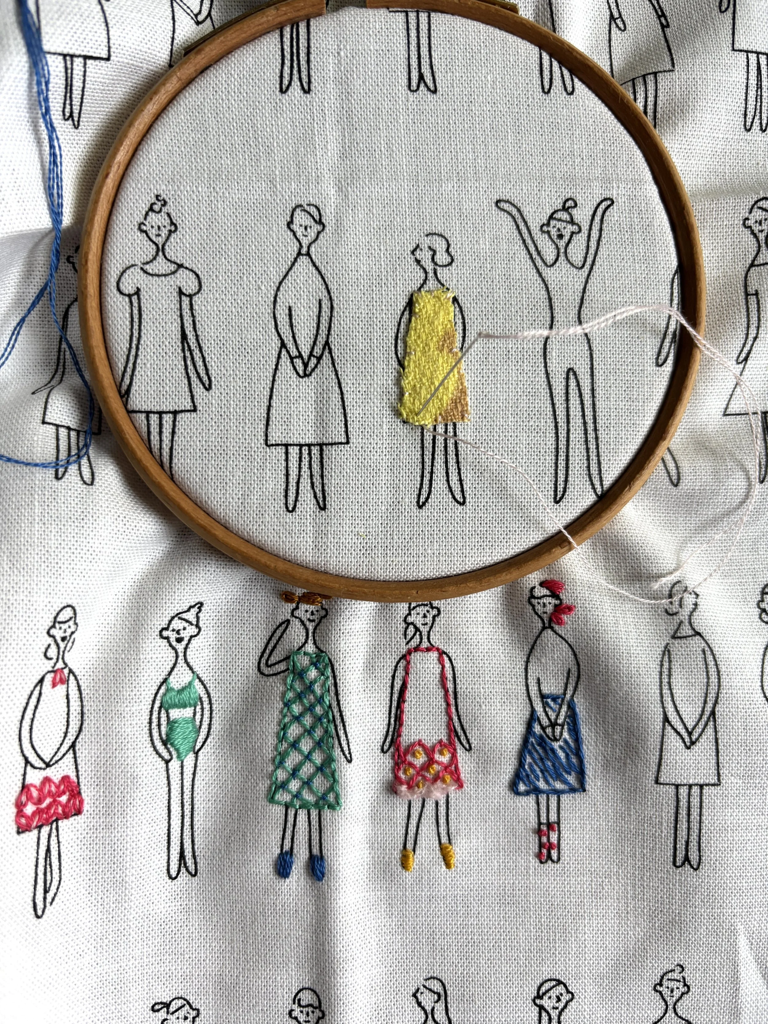9/25, 10/2, 10/23, & 10/30 - Embroidery Series: 100 Ladies Panel