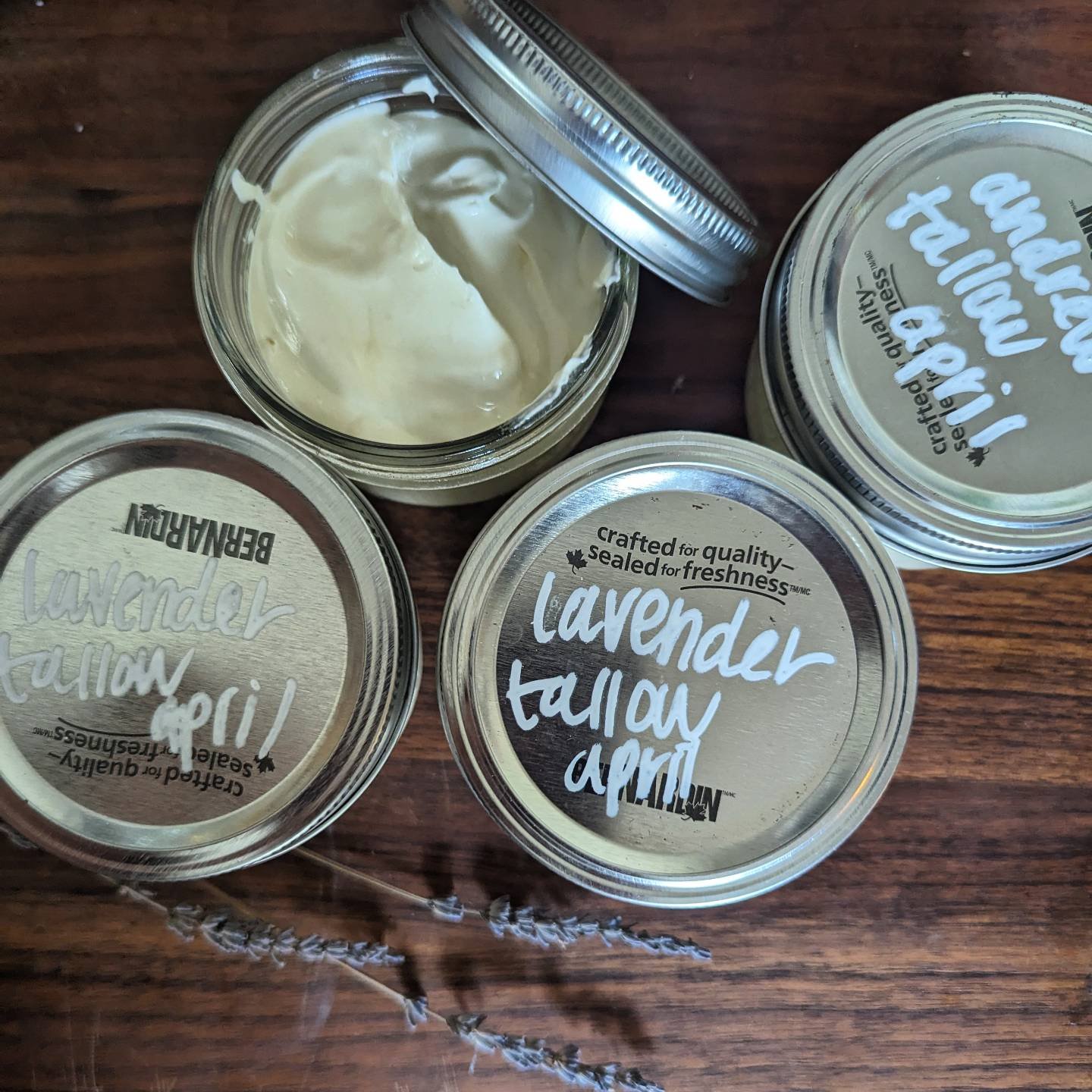 WHIPPED TALLOW BALM DIY 🐄🪻

After trialing some tallow balm &amp; loving it I figured I would try my hand at making a batch of my own! 

I sourced some local organic &amp; grass fed beef tallow and melted it down along with organic olive oil then c