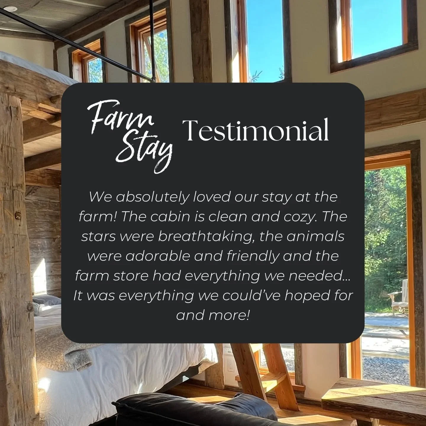 EXPERIENCE FARM LIFE AT GRASSROOTS FARM STAY 🌿🏡✨

Stay the night on our century owned family farm in beautiful Bruce County and experience a taste of farm life! 

Our cabin is nestled alongside our farm fields, growing apple orchard, farm garden &a