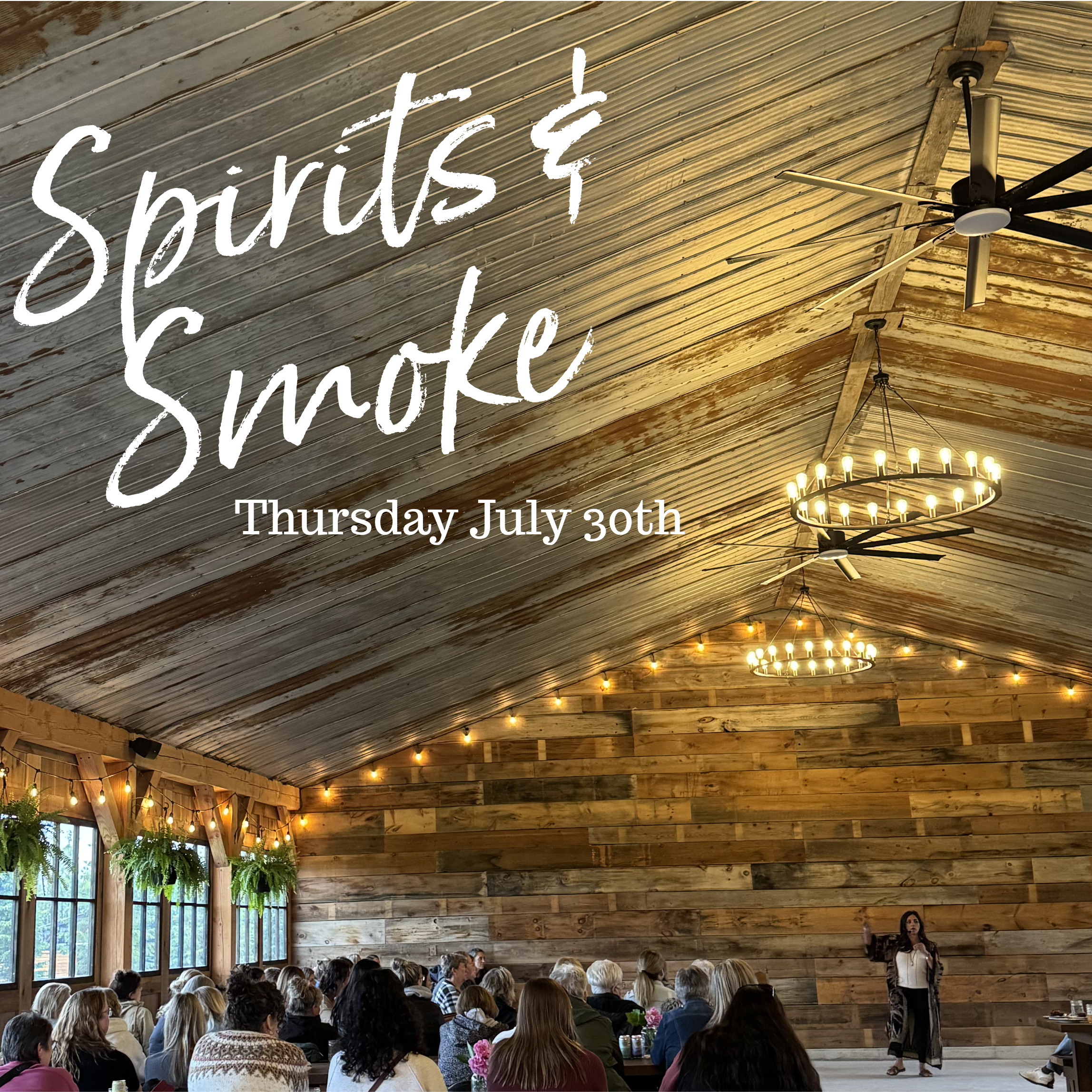 Spirts &amp; Smoke - Medium Kimberly Howcroft &amp; Farm Fresh Meal