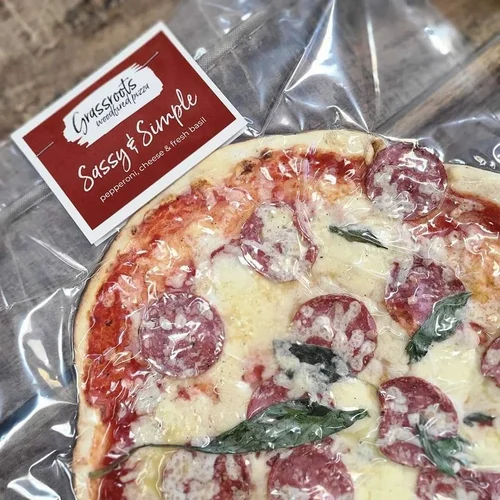 Sassy & Simple frozen pizza