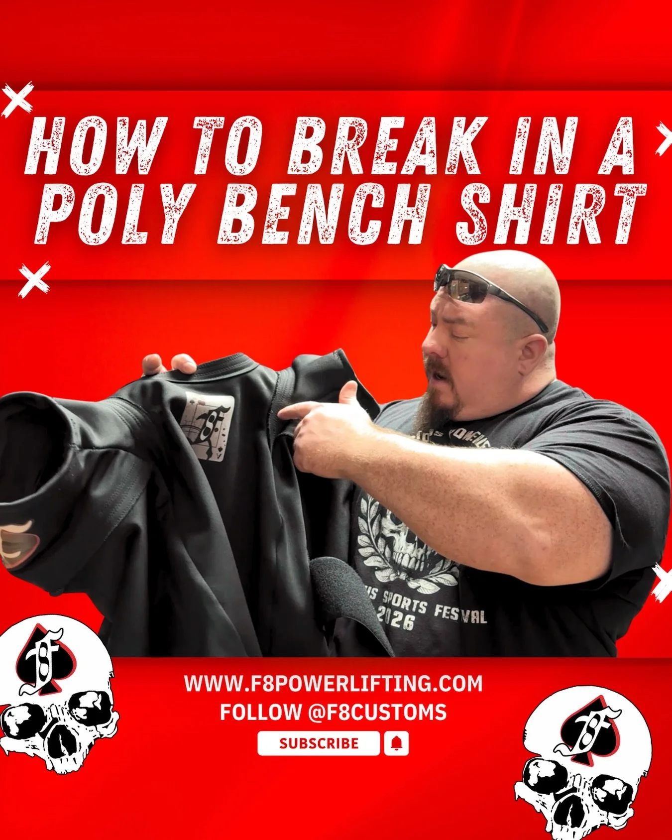 New YouTube Video: How To Break In Your Poly Bench Shirt

Check it out and subscribe!