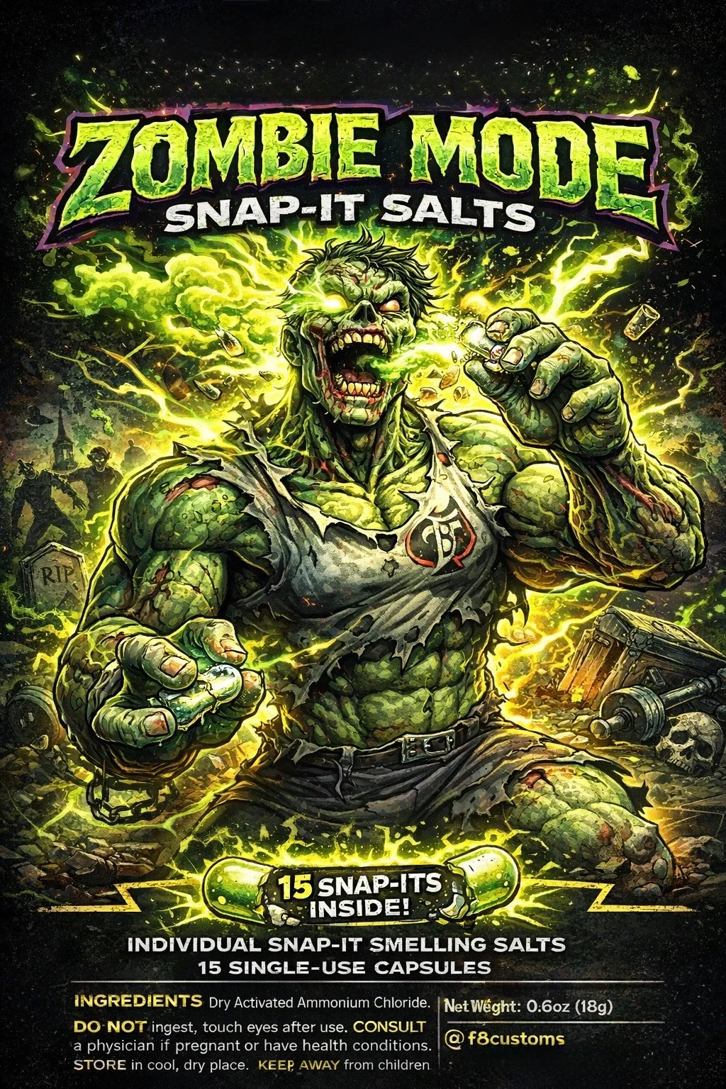 F8 Snap-It Smelling Salt