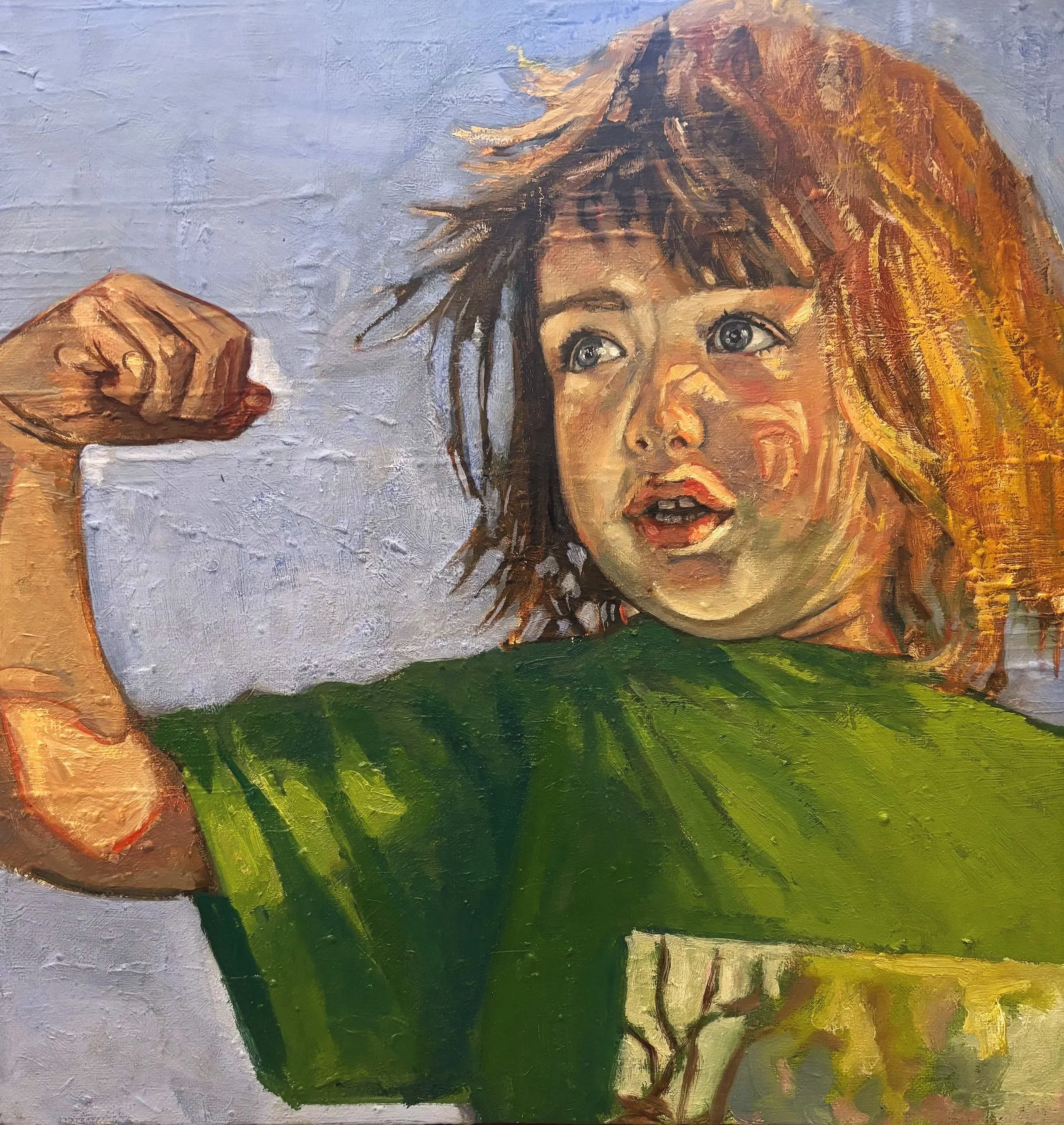Florian, 2025
24x24" 
oil on canvas