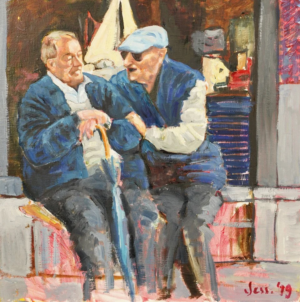 street chats
8x8"
oil on canvas
sold