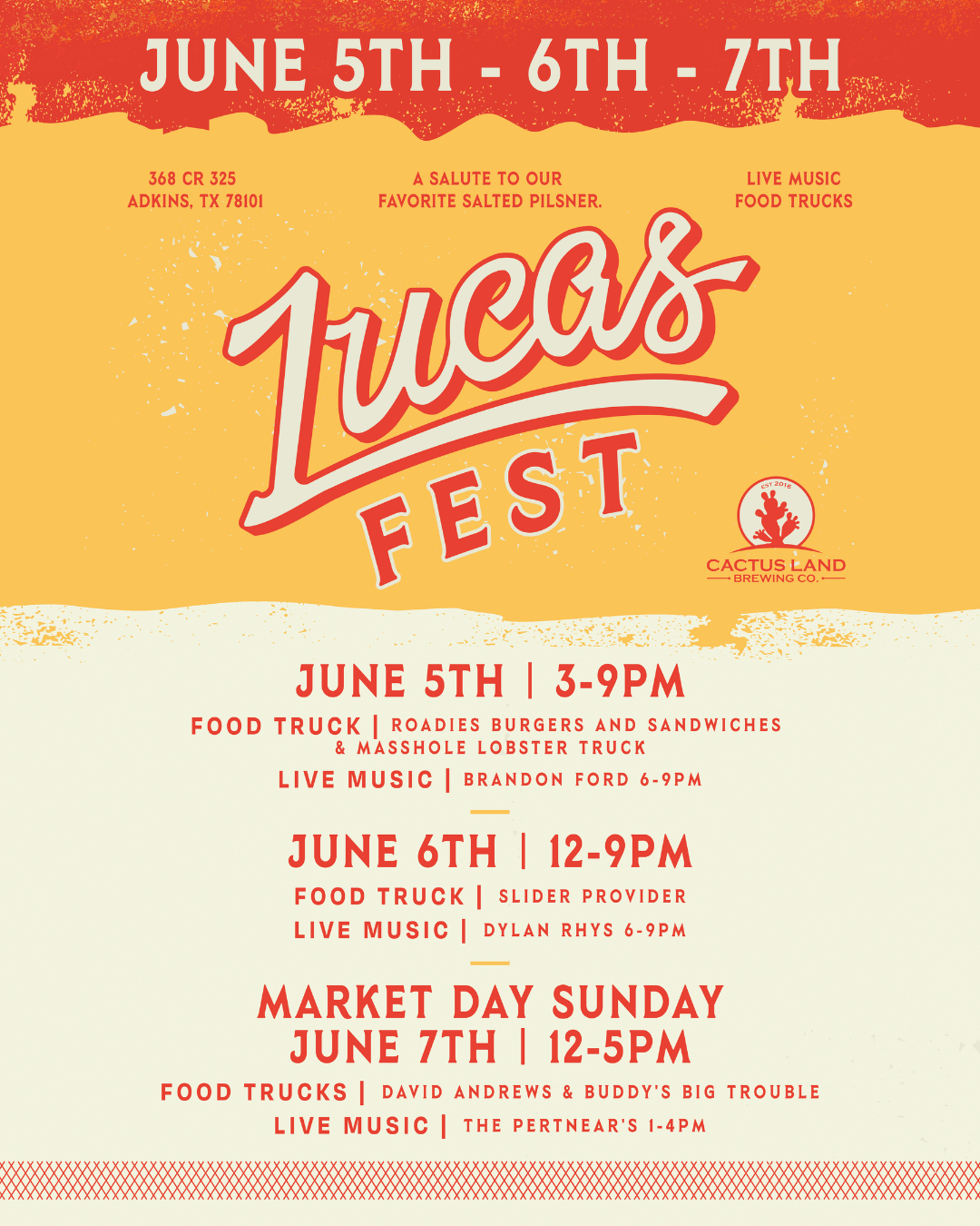 Events  Cactus Land Brewing Co.