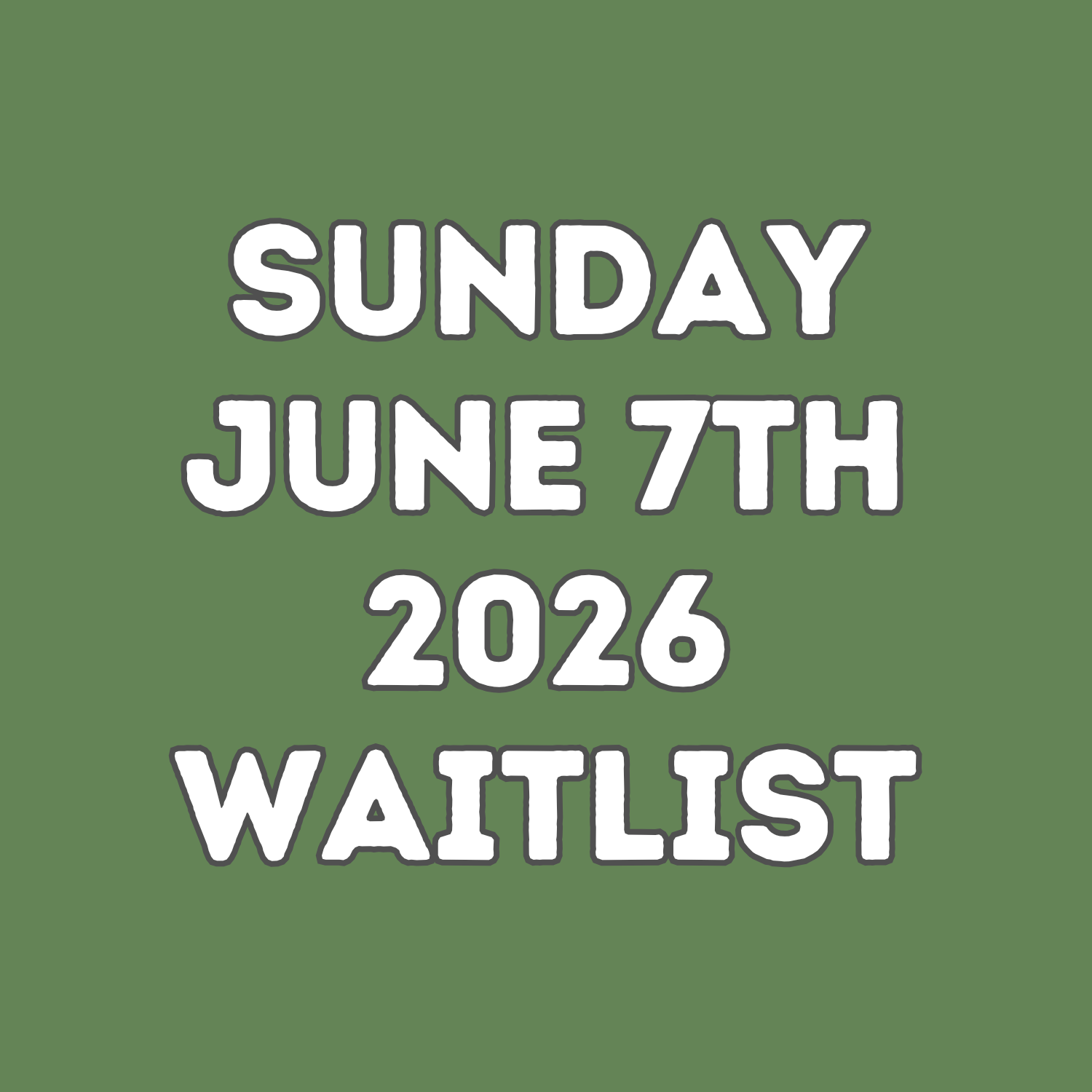 JUNE 7TH 2026 BOOTH SPACE