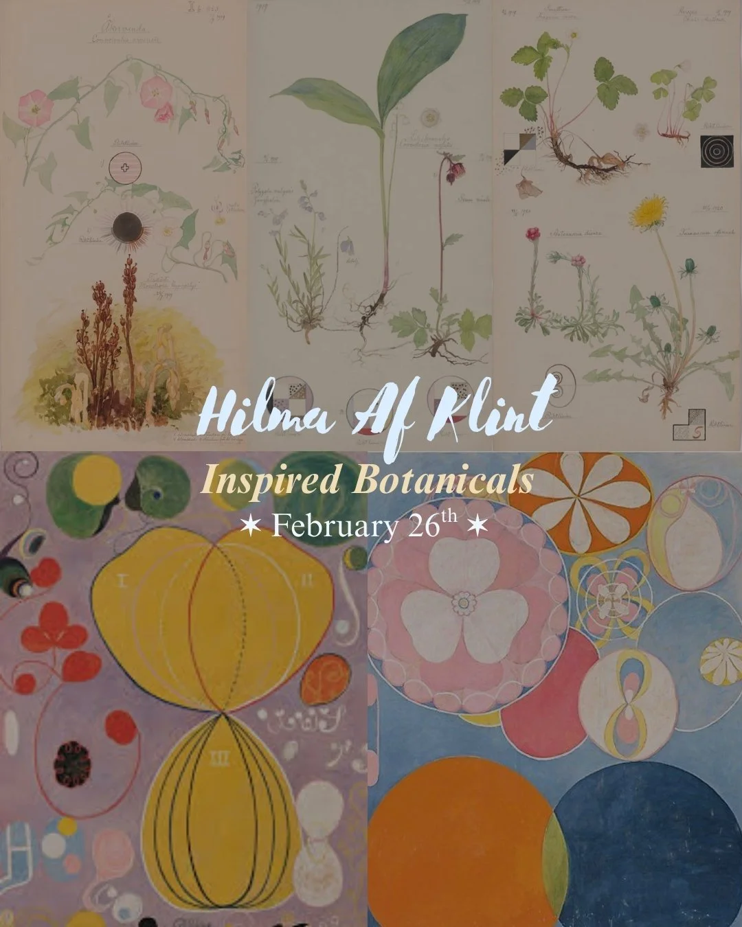 Inspired Botanicals - Hilma af Klint