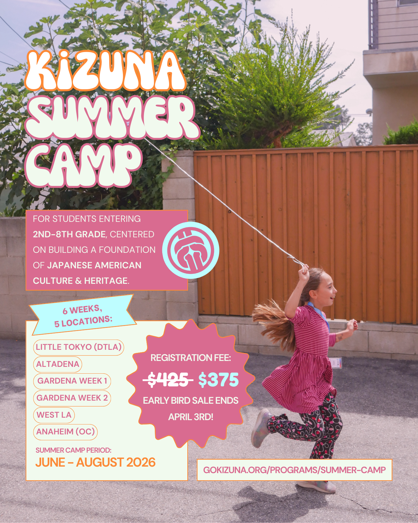 2026 Summer Camp Announcement