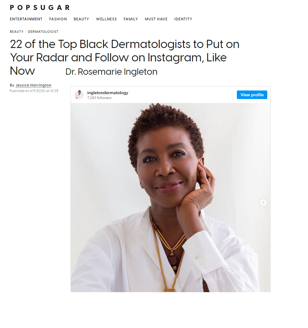 Popsugar 22 of the TOP Black Dermatologists to Put on Your Radar and Follow on IG, Like Now 06-09-2020.png