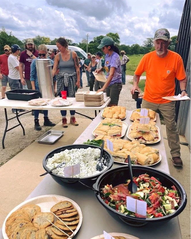 We were honored to cater lunch for the inspiring group of participants in the KY Farm Launch program 🌱 &mdash; a 9-month, in-person training for beginning farmers hosted in Lexington.

This program equips new farmers with hands-on training, business