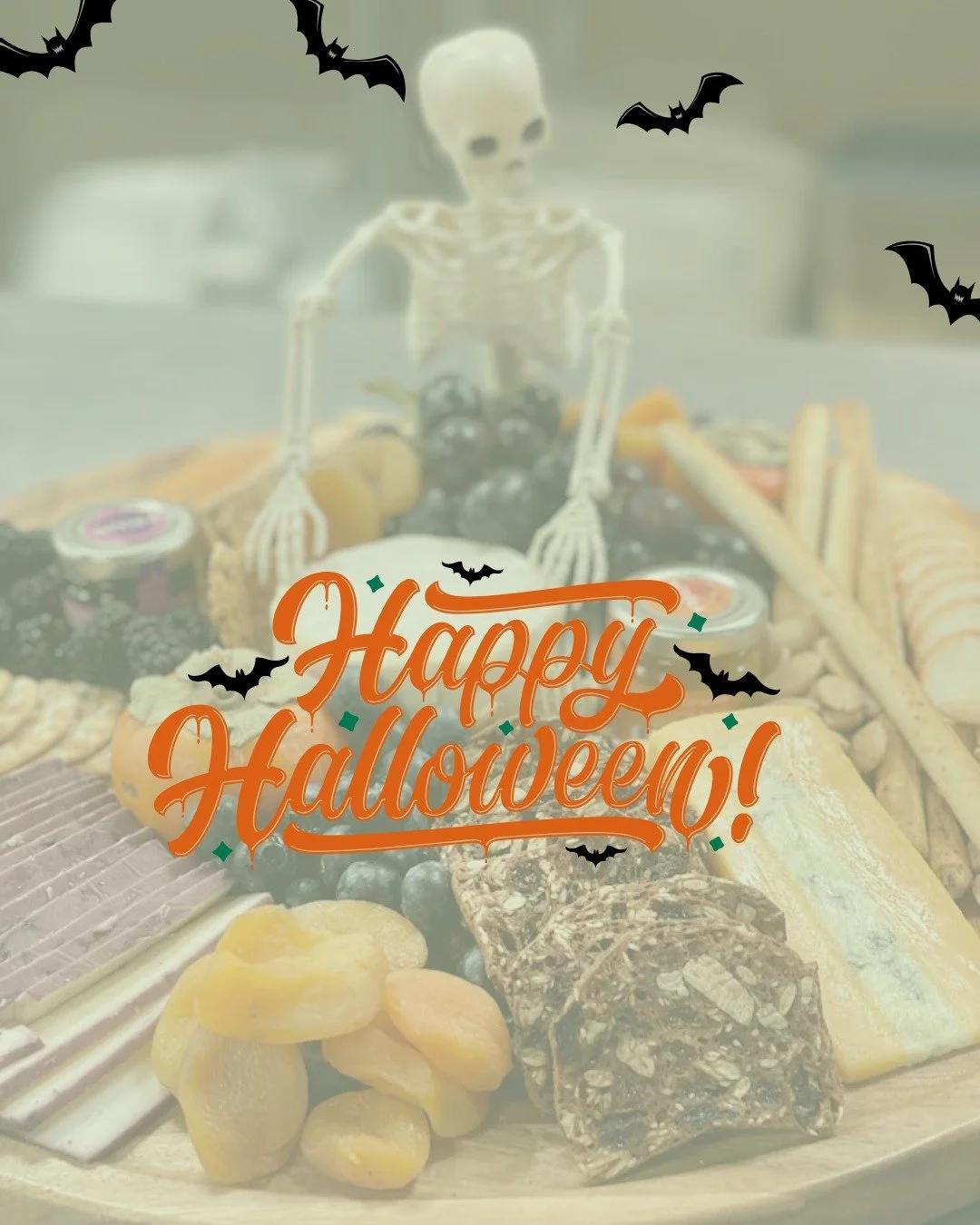 Wishing you a spooktacularly delicious Halloween! 🦴🧀 May your treats be as good as your tricks.