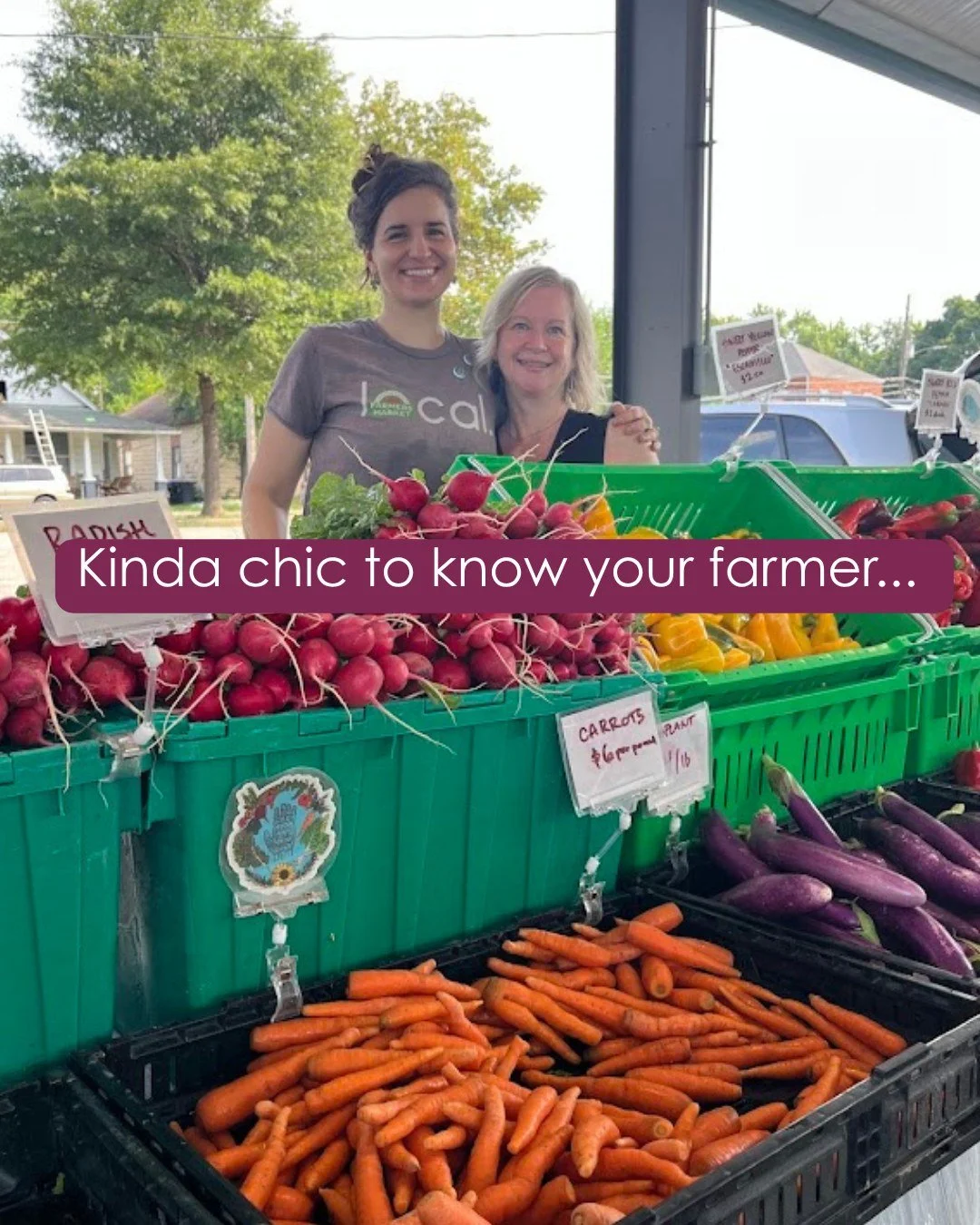 Turns out, the things we&rsquo;ve always loved are kinda chic. 🌿🍅

Knowing your farmer, local ingredients, food made from scratch, knowing where it came from, and feeding people like friends. Some things never go out of style.

@highfivefarmky
