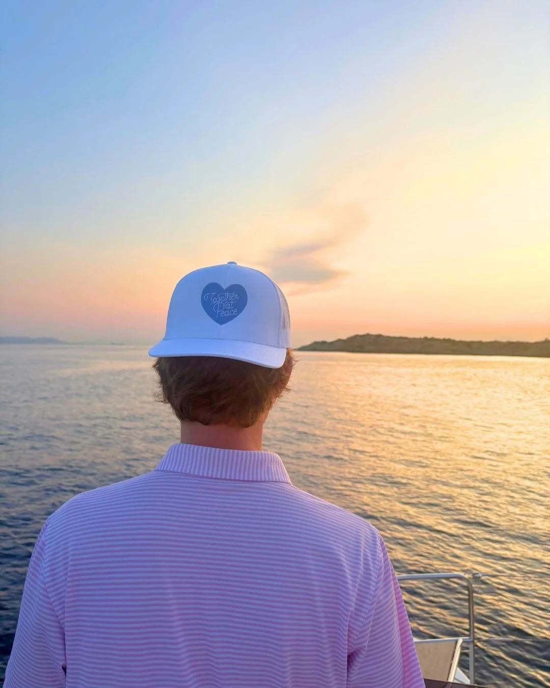 From our community here at home to places around the world, the Together at Peace message goes with you. 💙

🧢 When you give $25 during the month of October, we will send you our Trucker Hat as a thank-you. Your donation helps extend comfort, streng