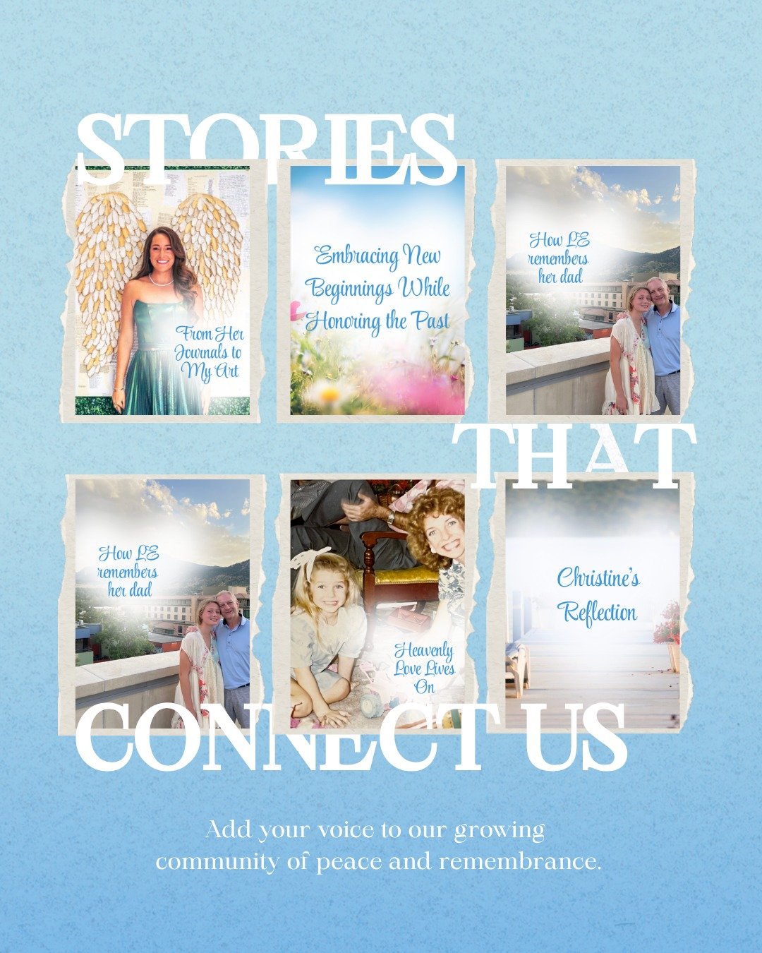 Every story shared has the power to comfort, inspire, and bring people together. 💙

Through our blog, we highlight voices that remind us what connection, compassion, and remembrance can create. These stories help families feel seen, spark hope in mo