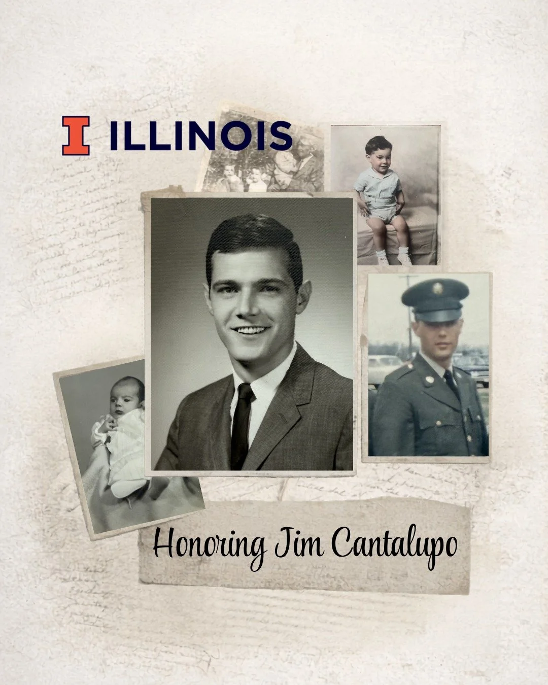 Last Thursday, our family gathered at U of I to honor my dad, Jim Cantalupo. 🧡

22 years after his passing, to see his life remembered in a place that meant so much to him was something we will never take for granted. Hearing his name, seeing his st