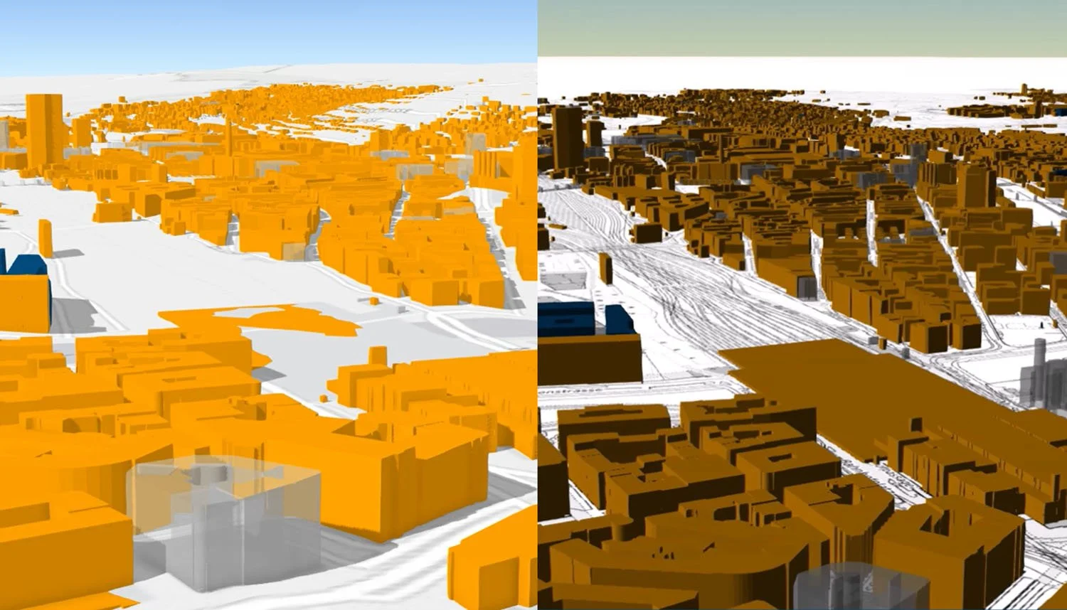 3D Settlement Development - Cesium vs. ArcGIS API for JavaScript