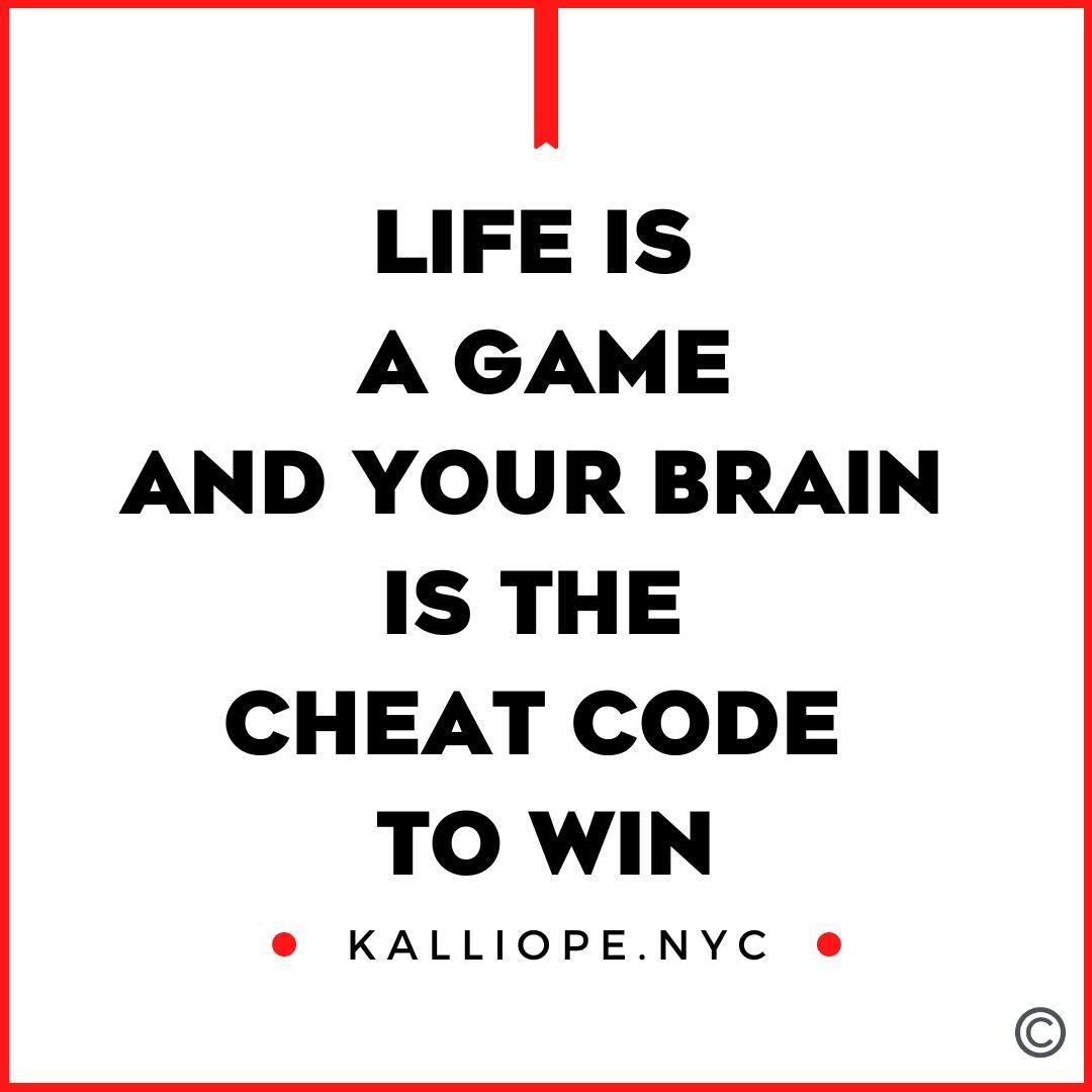 Control of your brain and your thoughts is the cheat code which helps you win the game of life

#newyork #explore #explorepage  #goodvibes #motivationalmonday #fear #phobia #freedom #happy #life #love #smile #inspiration #positivity #positivevibes #n