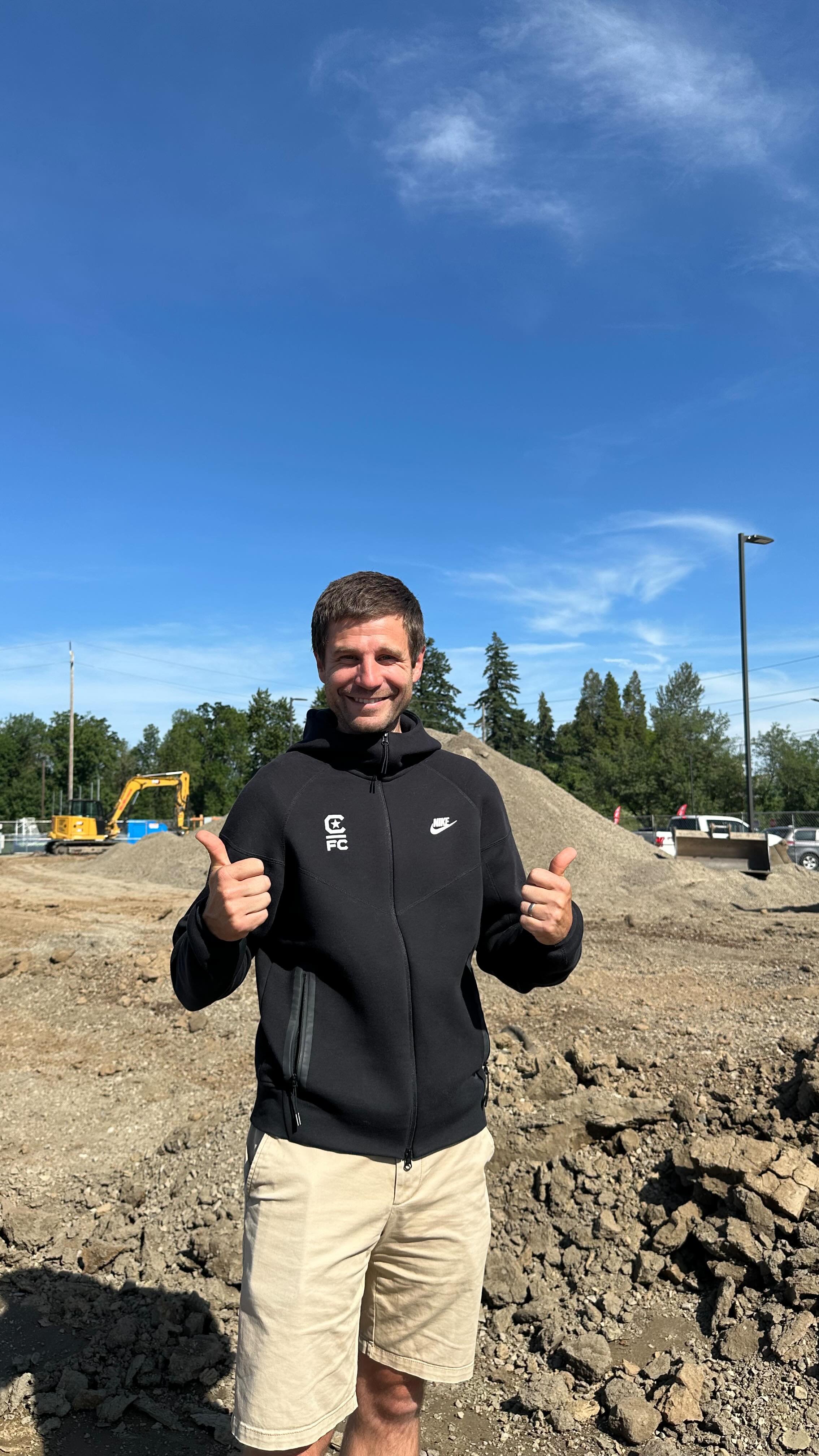 Our next phase of development is officially here 🏗️
Construction on the Jason Sharp Center has begun at CFC! This is Phase III in the Club’s development plan which features a new building for an indoor field, office space, classroom space, an