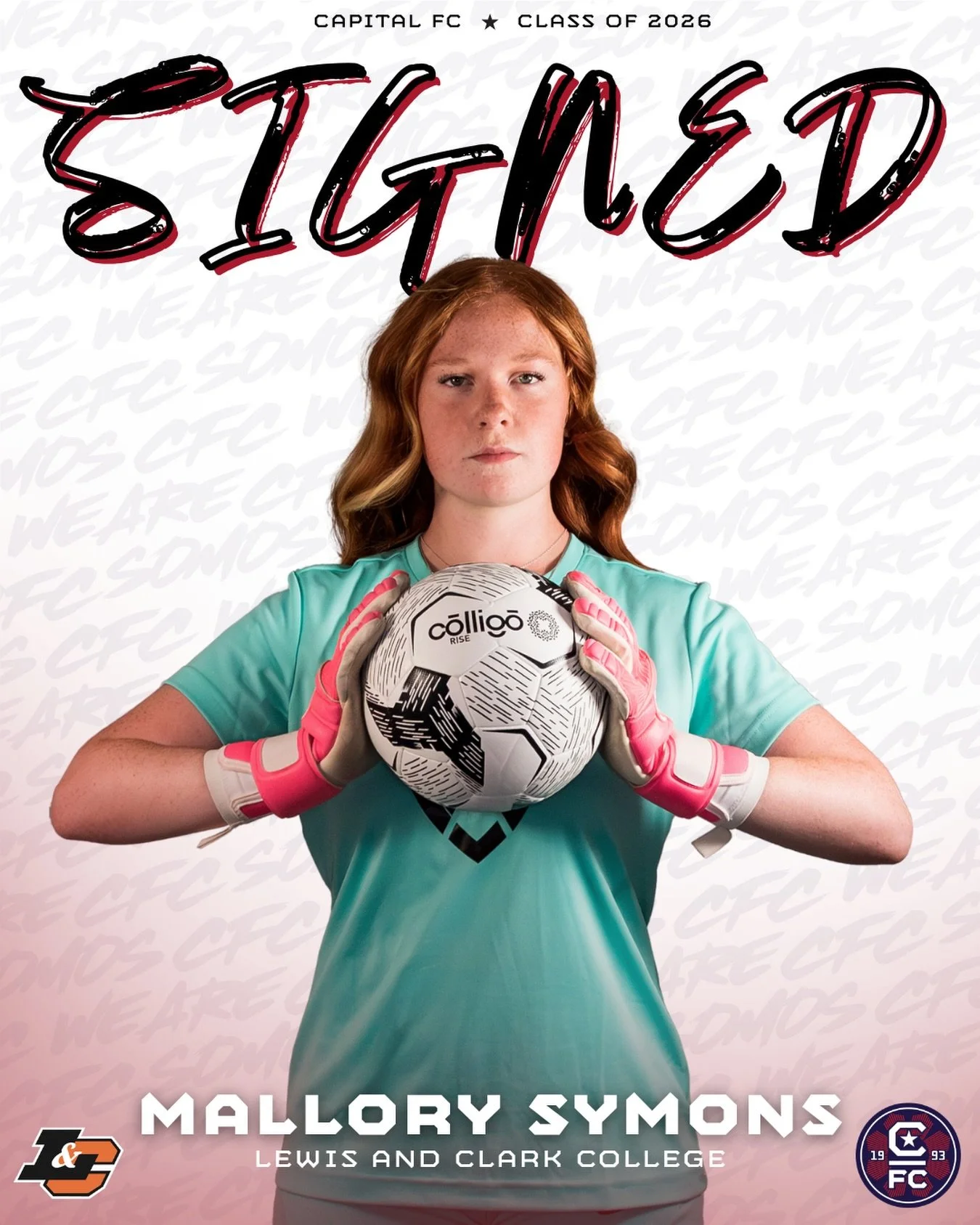 Locked in 🧱

Congrats to goalkeeper Mallory Symons from the 2007/08 @cfc_girlsacademy squad on committing to Lewis and Clark College where she will continue her soccer career this fall!

Vamos, Mal and @lctigersoccer 🐯

#somoscfc #winningculture #c