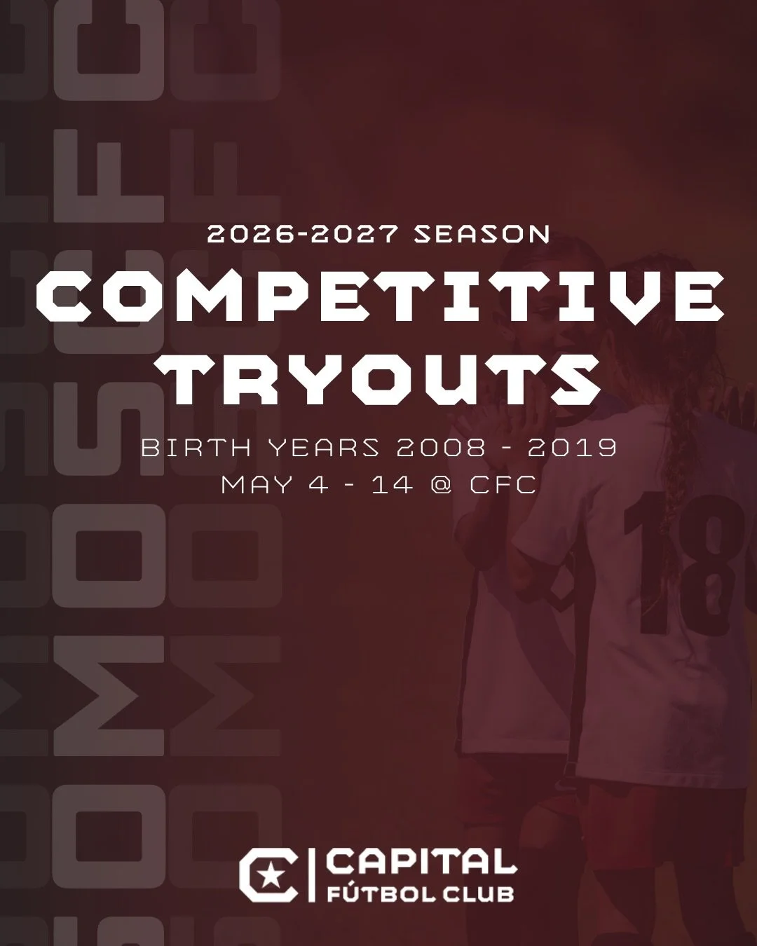 JOIN THE TEAM‼️

You&rsquo;re invited to join Salem&rsquo;s #1 youth soccer Club for youth ages U8-19.

These tryouts are for players who are interested in growing their game and competing year-round at local, regional, and national levels. From @ore
